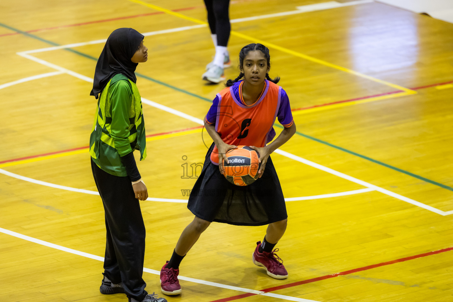 Day 14 of 25th Inter-School Netball Tournament was held in Social Center at Male', Maldives on Sunday, 25th August 2024. Photos: Hasni / images.mv