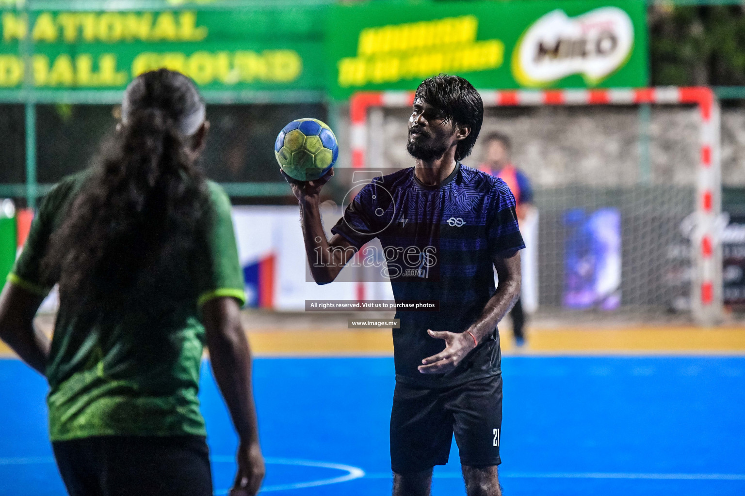 Day 7 of MILO 6th Inter Office Handball Tournament 2022 Photos by Nausham waheed