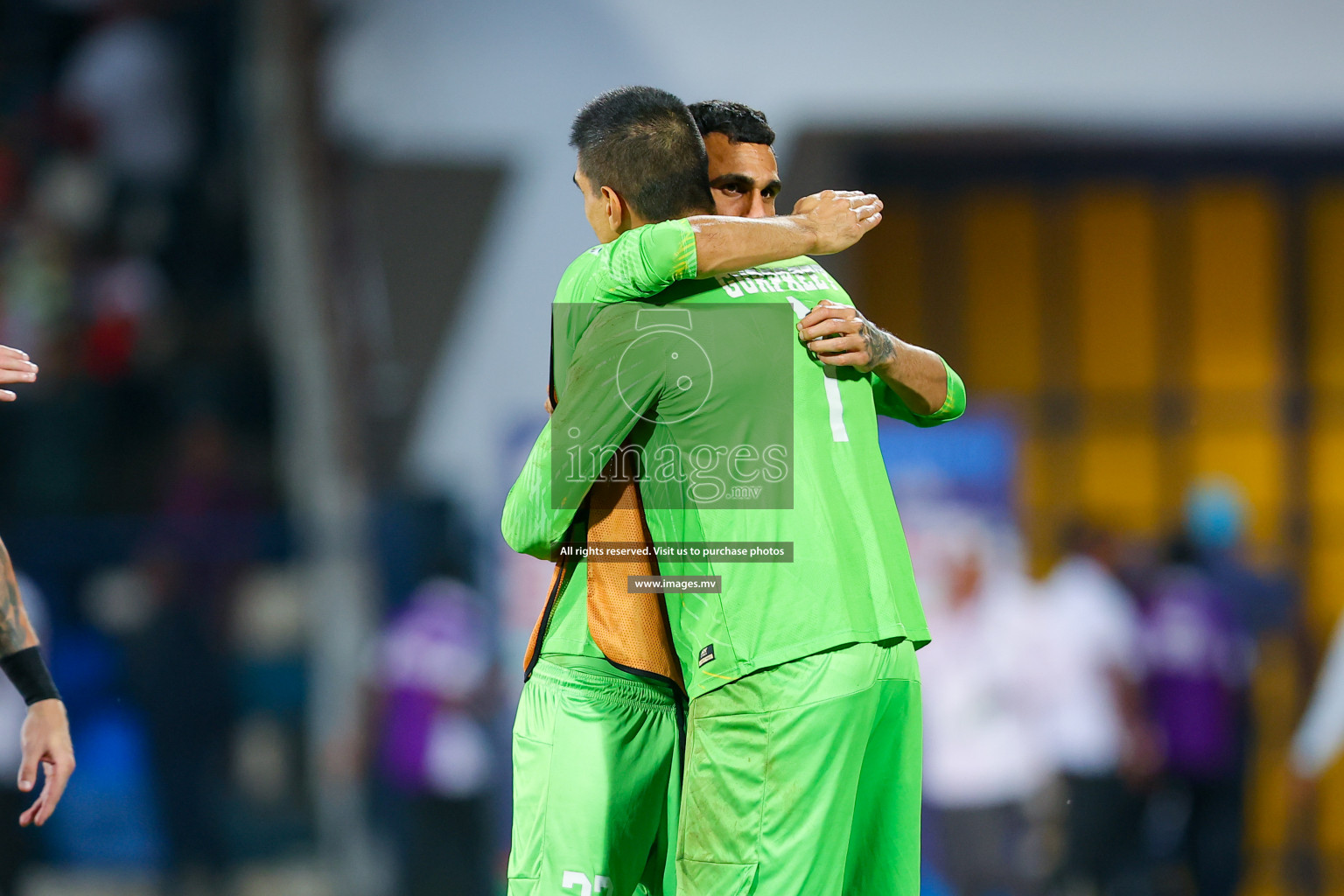 Lebanon vs India in the Semi-final of SAFF Championship 2023 held in Sree Kanteerava Stadium, Bengaluru, India, on Saturday, 1st July 2023. Photos: Nausham Waheed, Hassan Simah / images.mv