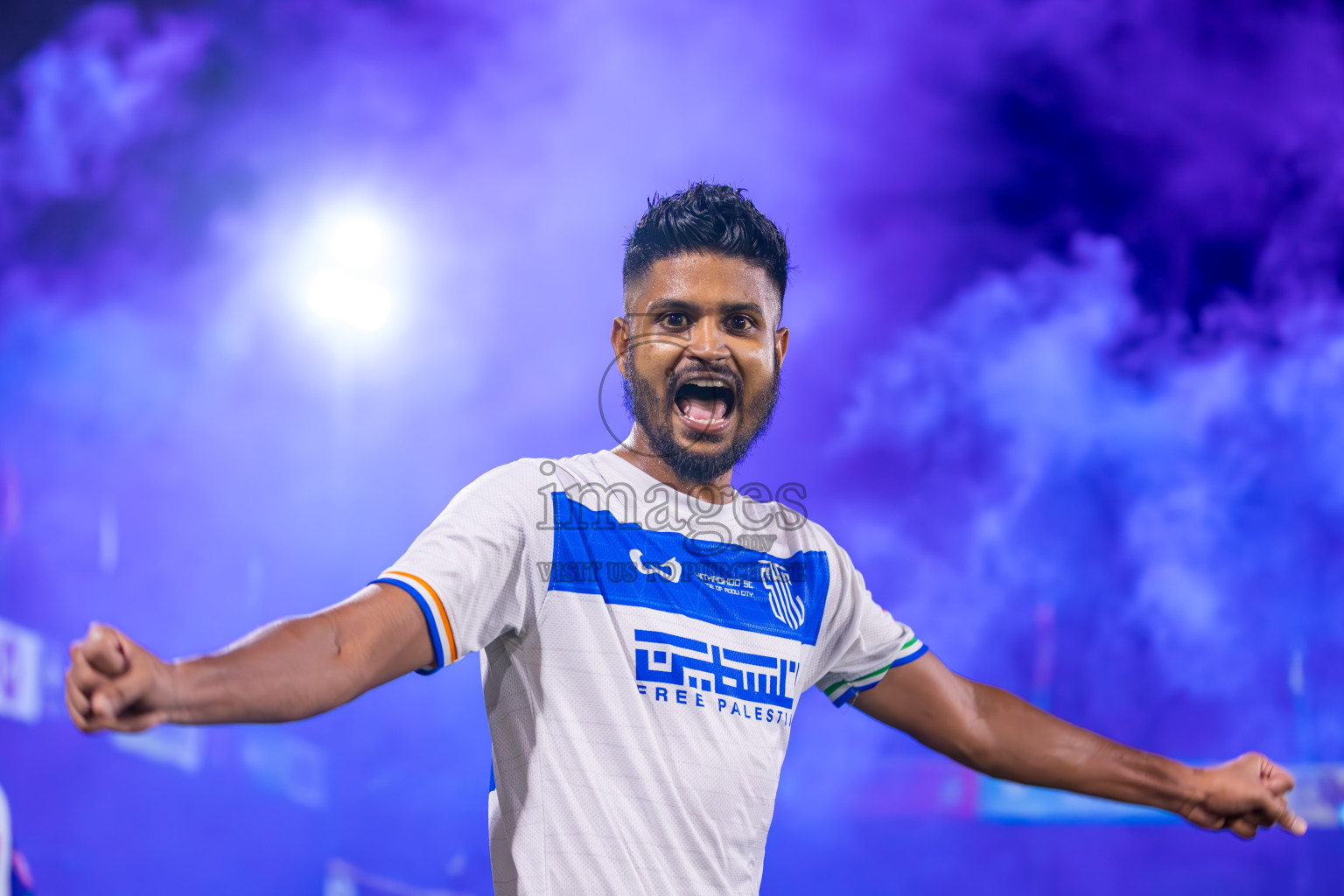 Dhanimagu vs S Hthadhoo in Zone  Final on Day 389 of Golden Futsal Challenge 2024 which was held on Saturday, 24th February 2024, in Hulhumale', Maldives Photos: Ismail Thoriq / images.mv