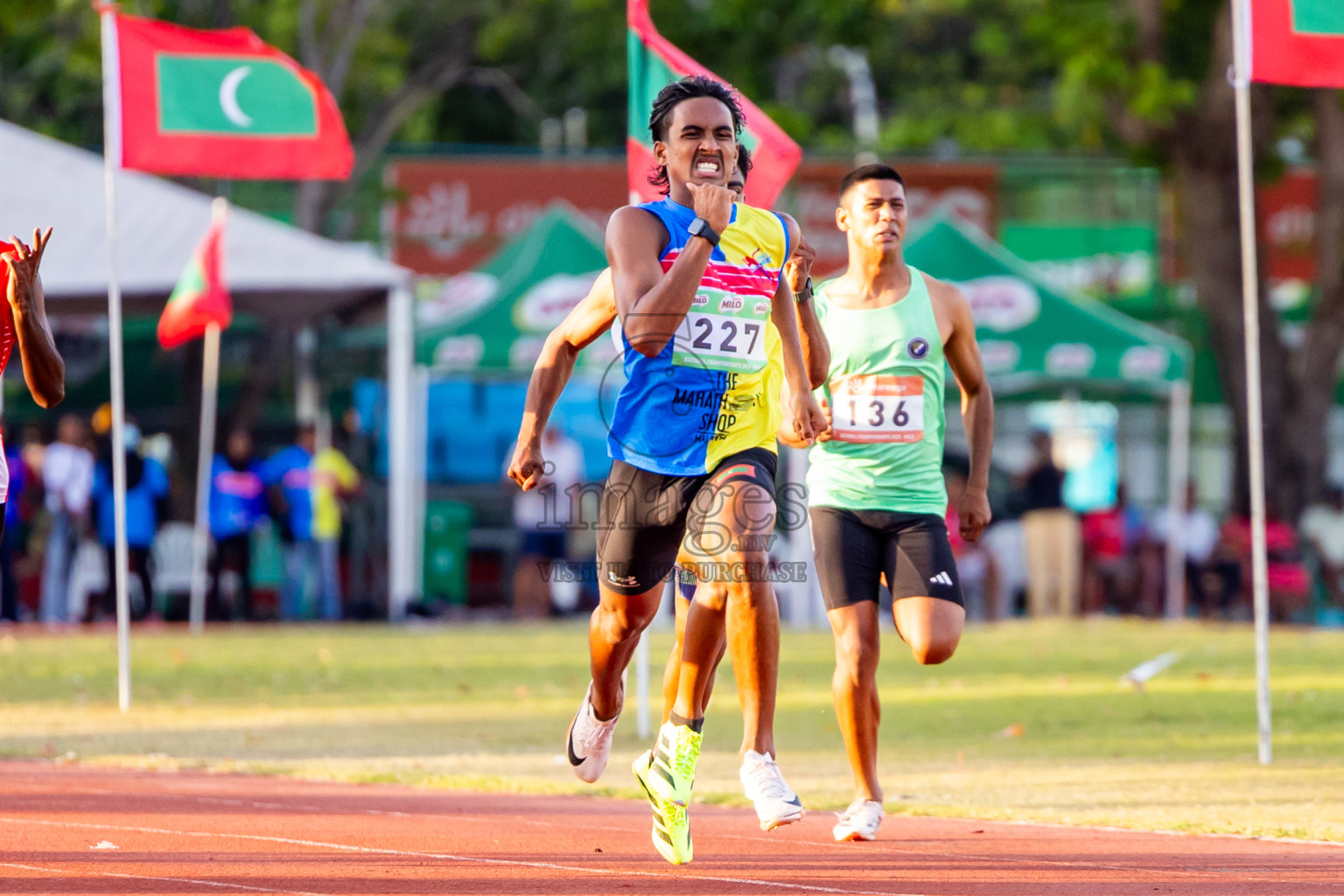 Day 2 of National Athletics Championship 2025 was held at Ekuveni Running Ground in Male', Maldives on Friday, 15th August 2025. Photos: Nausham Waheed  / images.mv