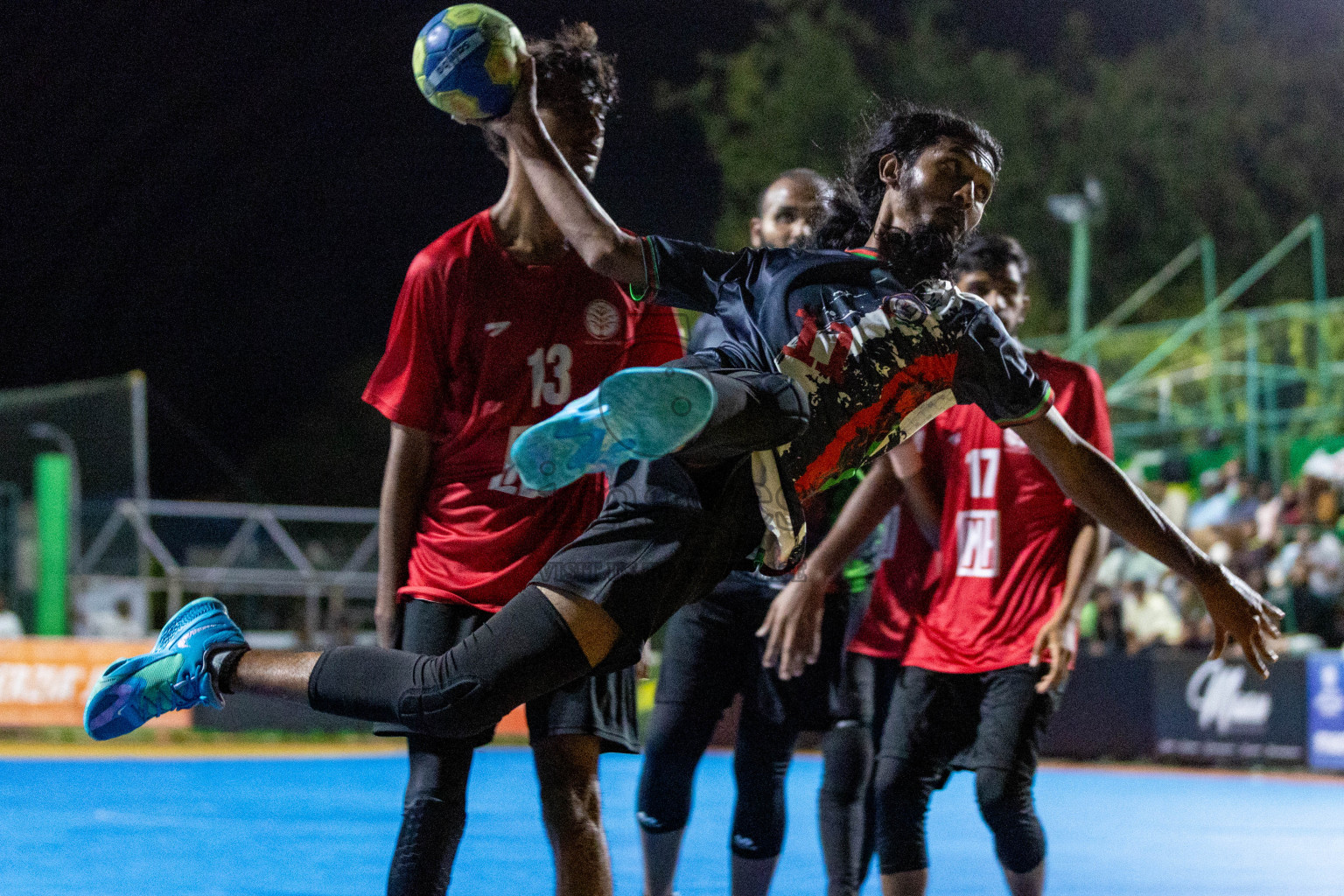 Division one Final 10th National Handball Tournament 2023, held in Handball ground, Male', Maldives on Saturday, 13th January 2023 Photos: Nausham Waheed/ Images.mv