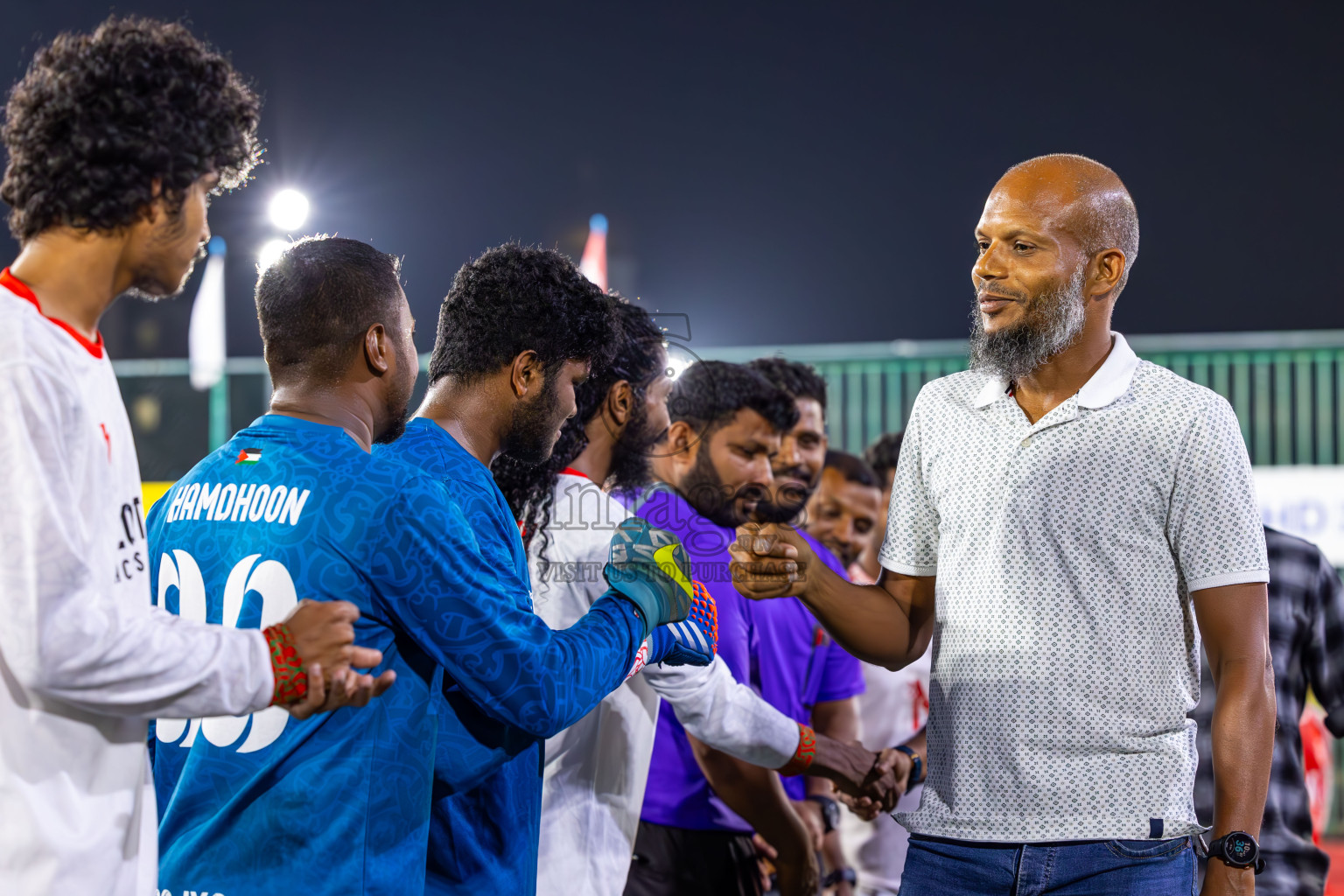 L Isdhoo vs L Maavah in Day 24 of Golden Futsal Challenge 2024 was held on Wednesday , 7th February 2024 in Hulhumale', Maldives
Photos: Ismail Thoriq / images.mv