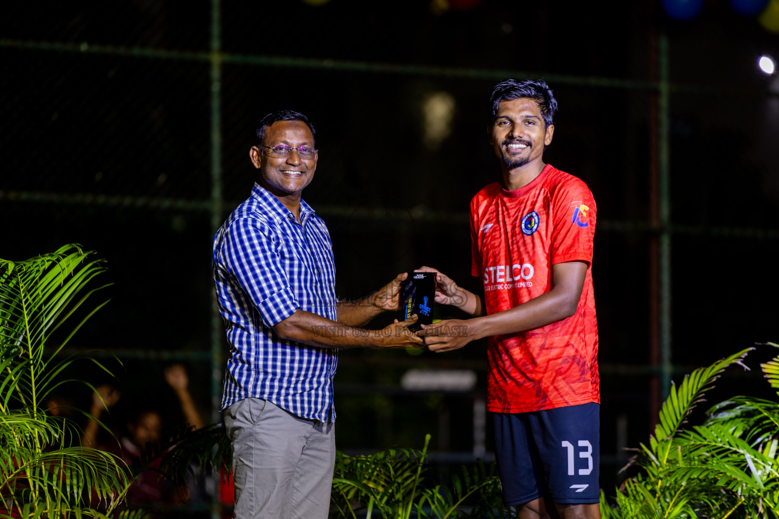 Police Club vs STELCO Rc in Final of Office League 2025 was held on Friday, 9th May 2025 in Hulhumale', Maldives. Photos: Nausham Waheed  / images.mv