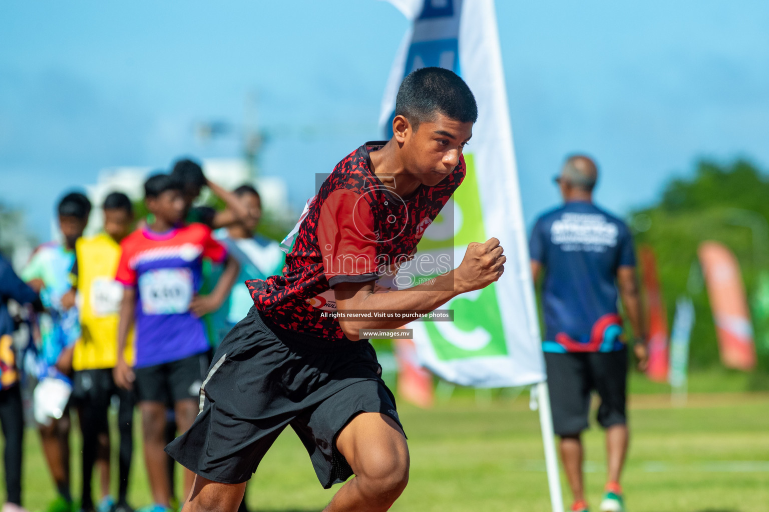 Day three of Inter School Athletics Championship 2023 was held at Hulhumale' Running Track at Hulhumale', Maldives on Tuesday, 16th May 2023. Photos: Nausham Waheed / images.mv