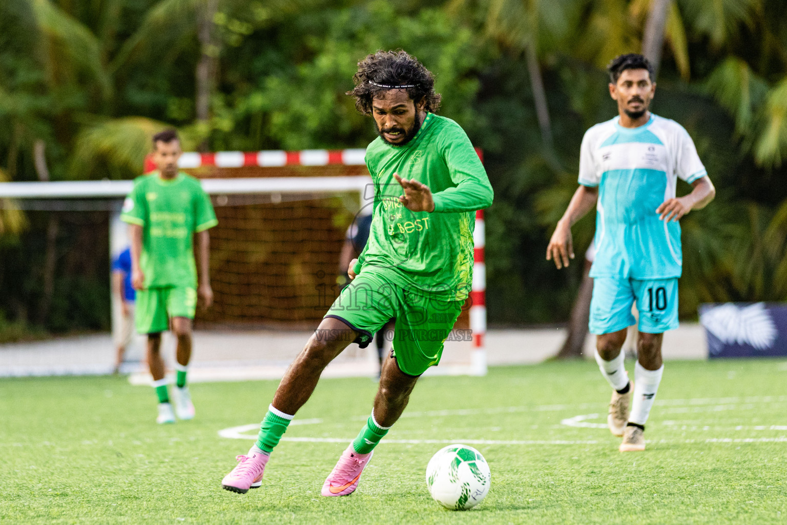 Bandos vs Varu in Resort League 2025 (North Male Zone) day 10 was held on Friday, 12th September 2025 in One And Only Reethi Rah Maldives Resort, Photos: Areef Adam / images.mv