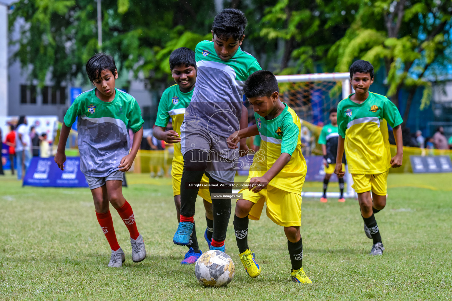 Day 3 of Milo Kids Football Fiesta 2022 was held in Male', Maldives on 21st October 2022. Photos: Nausham Waheed/ images.mv