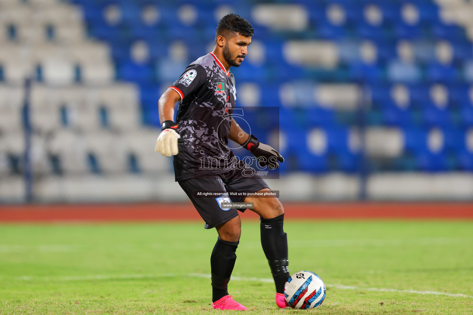 Bhutan vs Bangladesh in SAFF Championship 2023 held in Sree Kanteerava Stadium, Bengaluru, India, on Wednesday, 28th June 2023. Photos: Nausham Waheed, Hassan Simah / images.mv