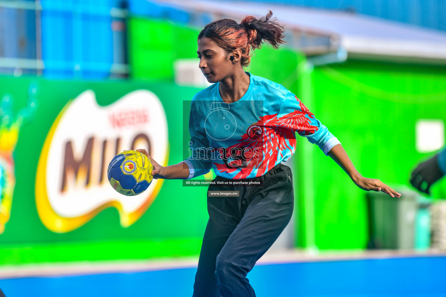 Milo 5th Handball Maldives Championship 2022 Day 17 held in Male', Maldives on 04th July2022 Photos By: Nausham Waheed /images.mv