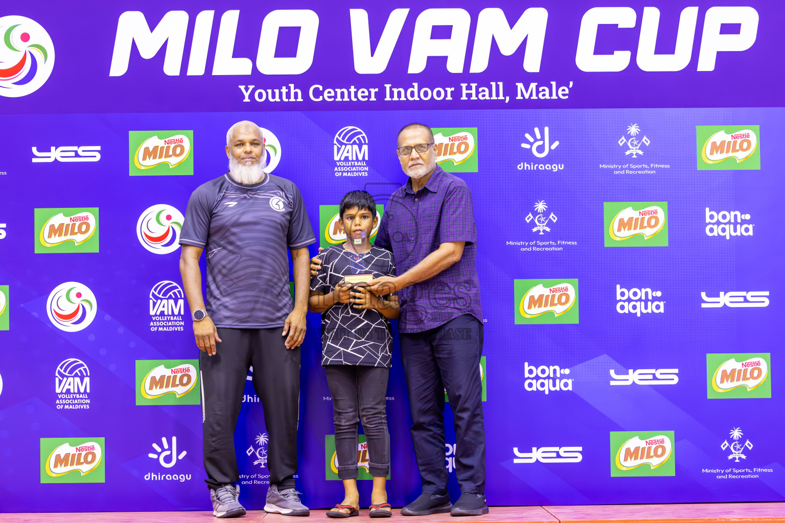 Final of MILO VAM Cup 2024 (Men's Division) was held in Social Center Indoor Hall on Monday, 4th November 2024. 
Photos: Ismail Thoriq / images.mv