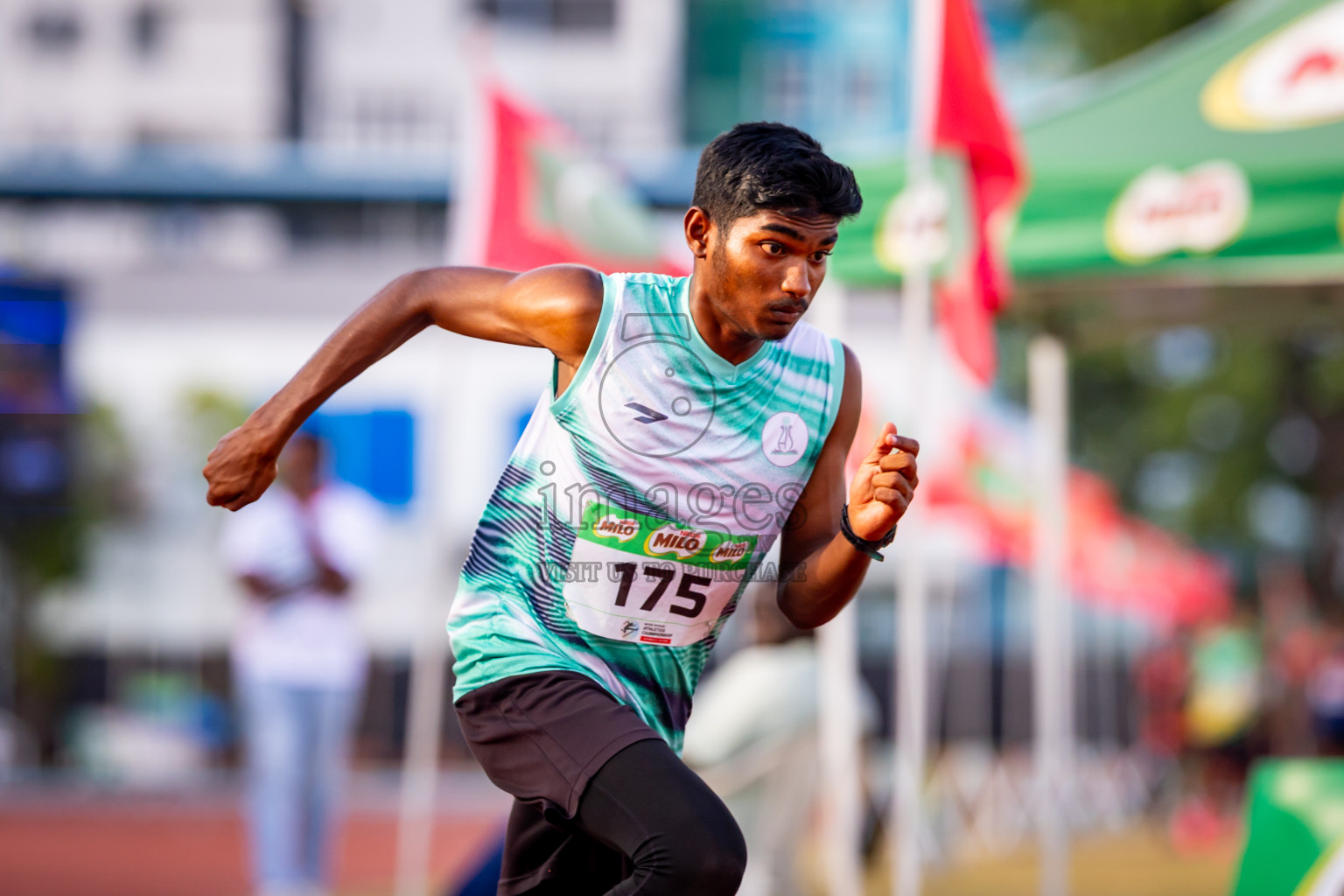 Day 3 of Inter-school Athletics Championship 2025 held in Ekuveni Synthetic Track, Male', Maldives on Wednesday, 08th October 2025. Photos by: Nausham Waheed / Images.mv