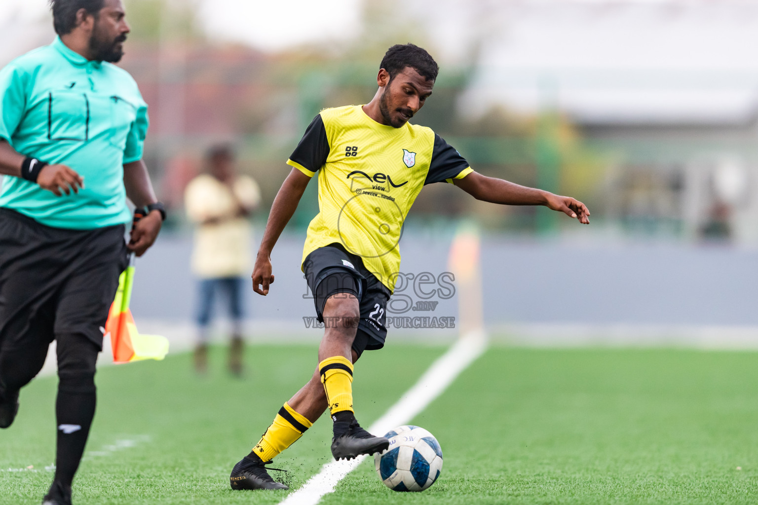 JT Sports vs Kanmathi Juniors from Final of Manadhoo Council Cup 2024 in N Manadhoo Maldives on Tuesday, 27th February 2023. Photos: Nausham Waheed / images.mv