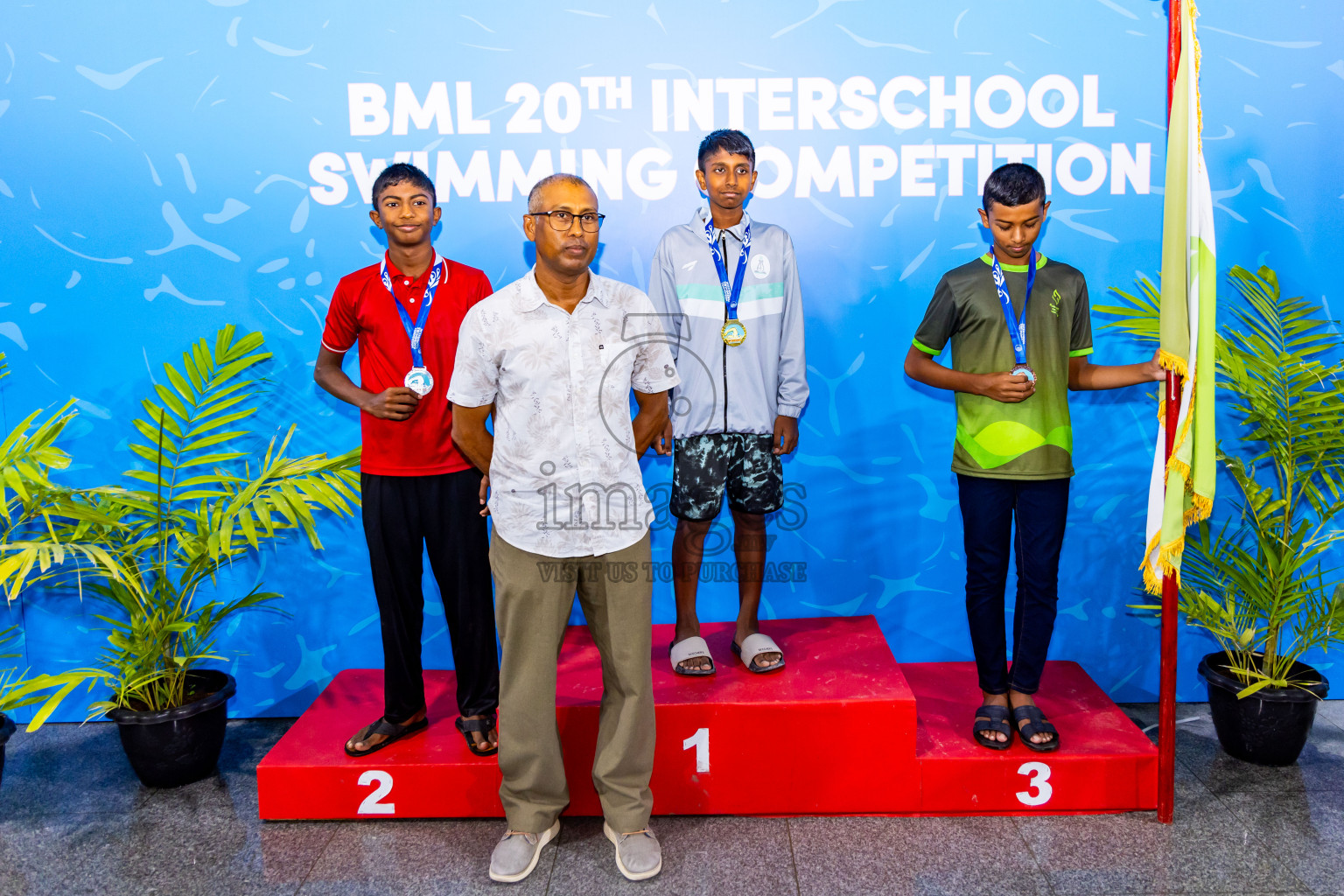 Day 5 of 20th Inter-school Swimming Competition 2024 held in Hulhumale', Maldives on Wednesday, 16th October 2024. Photos: Nausham Waheed / images.mv