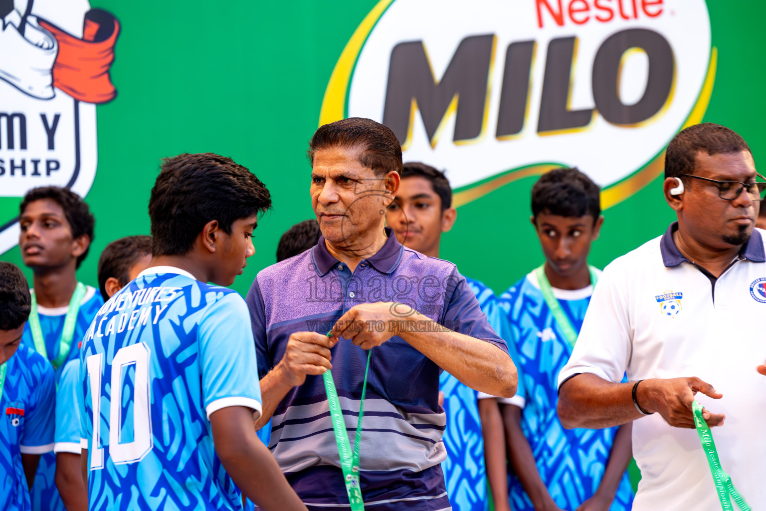 Day 4 of MILO Academy Championship 2024 (U-14) was held in Henveyru Stadium, Male', Maldives on Sunday, 3rd November 2024. Photos: Ismail Thoriq / Images.mv