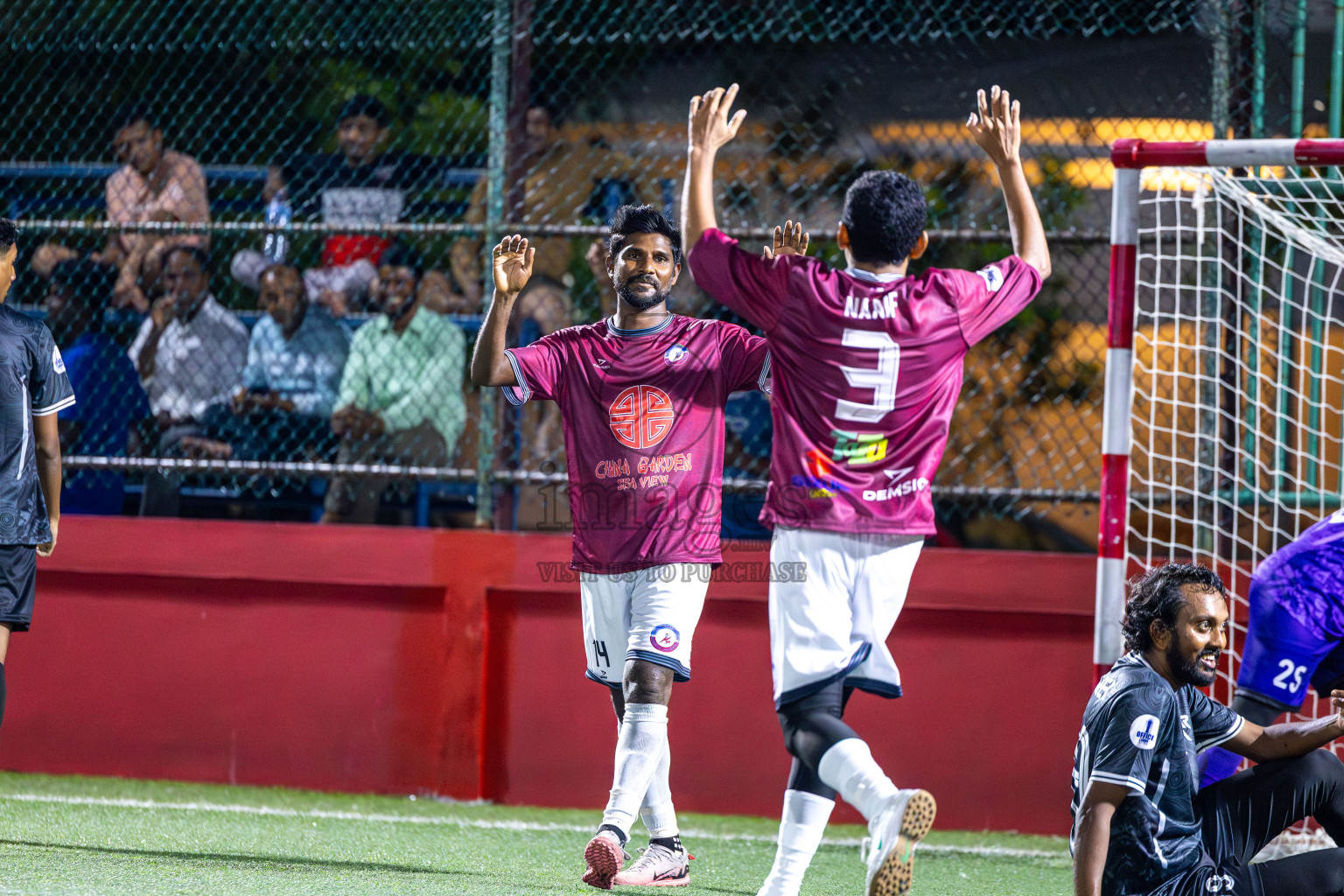Club Dhaakhilee vs Kulhivaru Vuzaara in Day 3 of Office League 2025 was held on Friday, 18th April 2025 in Hulhumale', Maldives.
Photos: Ismail Thoriq / images.mv
