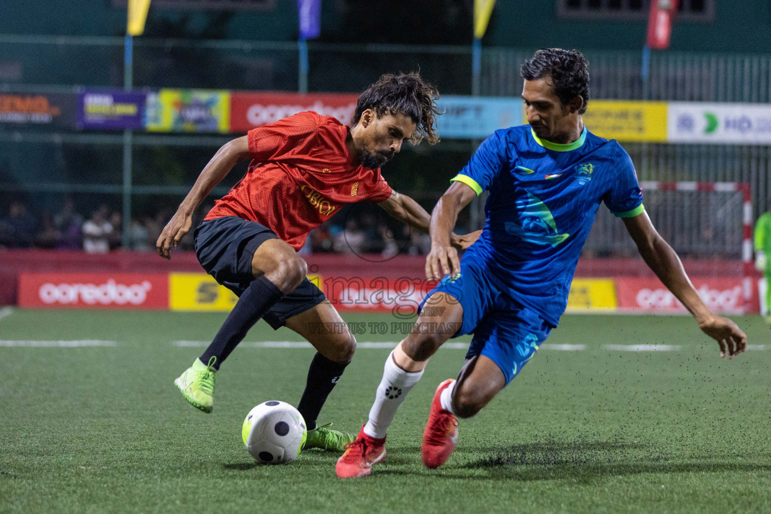 HDh Naivaadhoo VS HDh Makunudhoo in Day 14 of Golden Futsal Challenge 2024 was held on Sunday, 28th January 2024, in Hulhumale', Maldives Photos: Nausham Waheed / images.mv