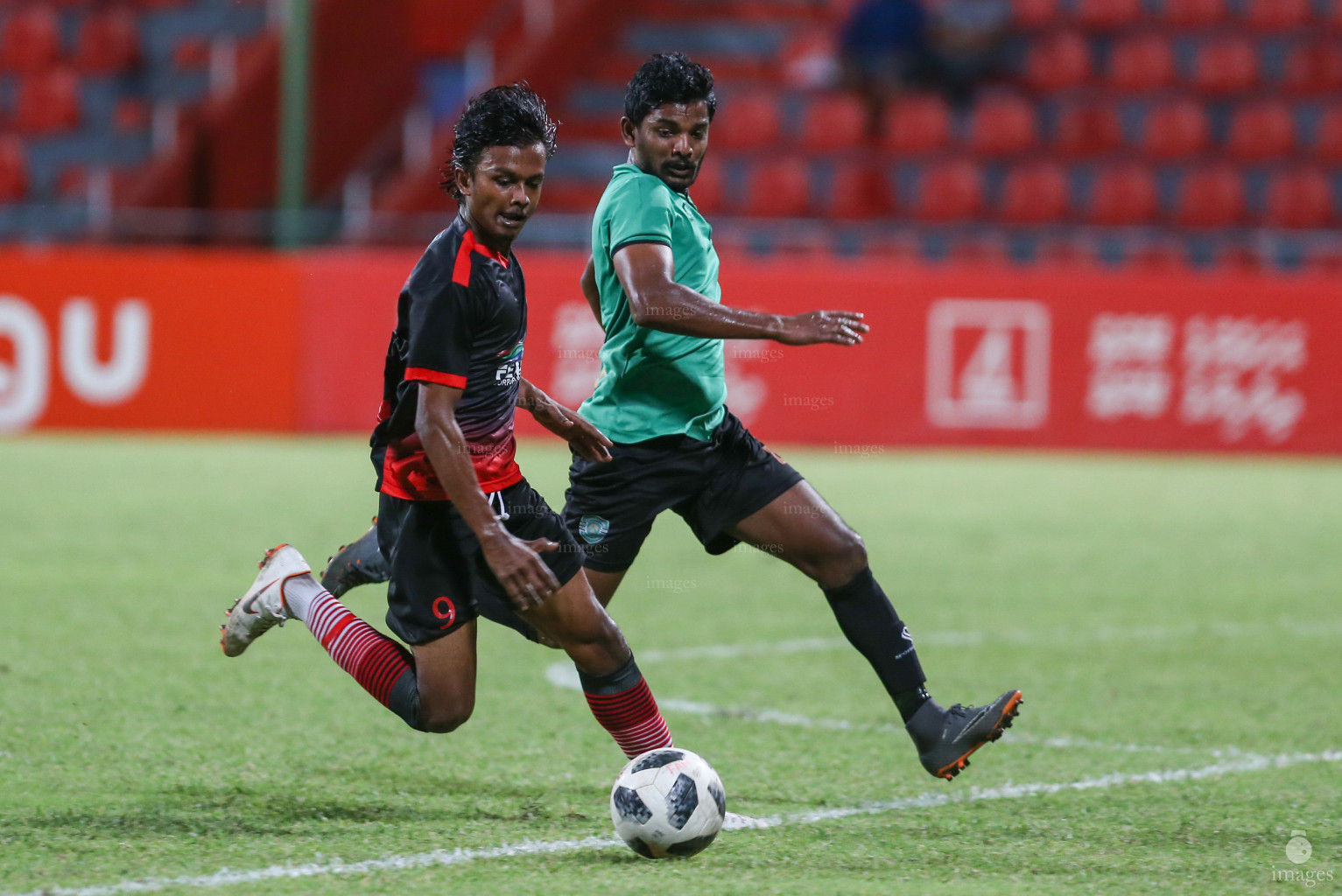 Dhiraagu Dhivehi Premier League 2018Fehendhoo vs Foakaidhoo, Male' Maldives, Thursday, September 27, 2018 (Images.mv Photo/Suadh Abdul Sattar)