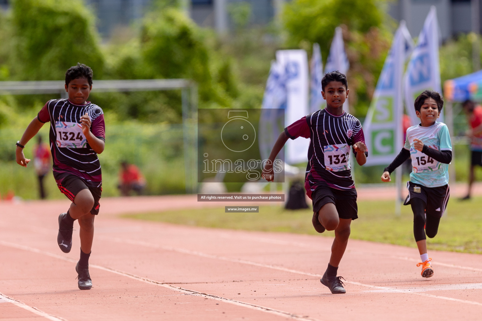 Day two of Inter School Athletics Championship 2023 was held at Hulhumale' Running Track at Hulhumale', Maldives on Sunday, 15th May 2023. Photos: Shuu/ Images.mv