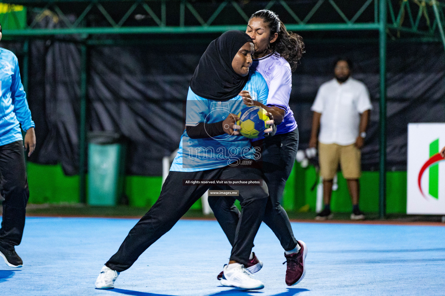 Day 2 of 7th Inter-Office/Company Handball Tournament 2023, held in Handball ground, Male', Maldives on Saturday, 17th September 2023 Photos: Nausham Waheed/ Images.mv