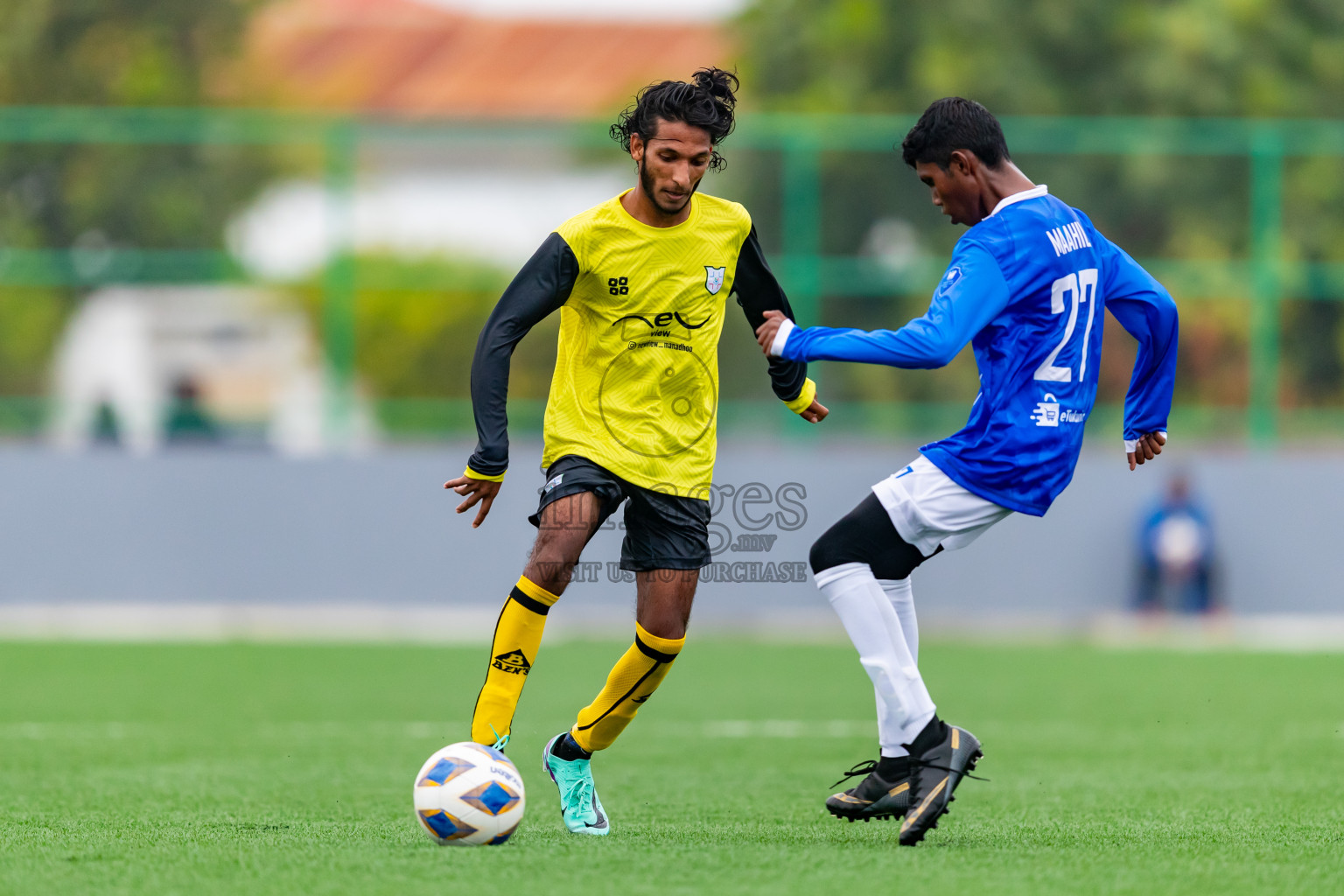 Chester Academy vs Kanmathi Juniorsfrom Manadhoo Council Cup 2024 in N Manadhoo Maldives on Friday, 16th February 2023. Photos: Nausham Waheed / images.mv