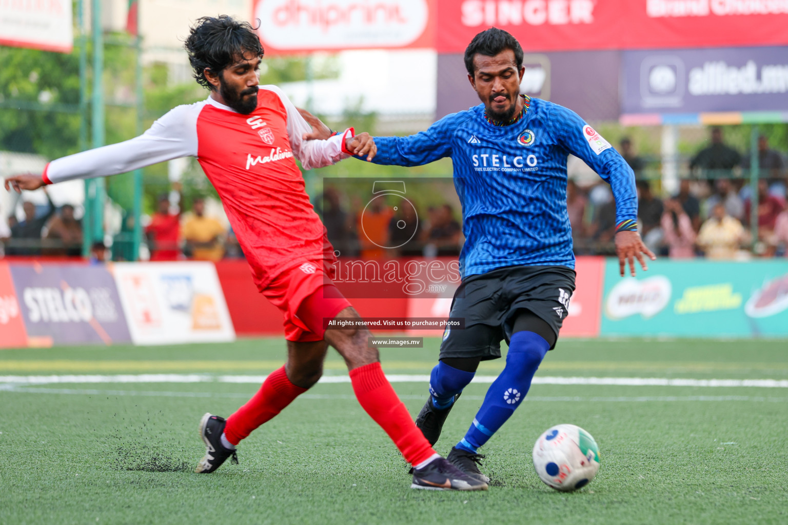 Stelco Club vs Maldivian in Club Maldives Cup 2023 held in Hulhumale, Maldives on 15 July 2023