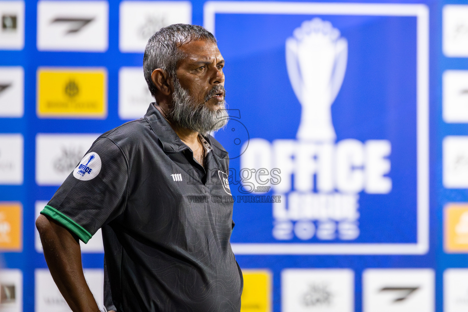 Fenaka vs MIB in Day 6 of Office League 2025 was held on Monday, 21st April 2025 in Hulhumale', Maldives. Photos: Ismail Thoriq / images.mv