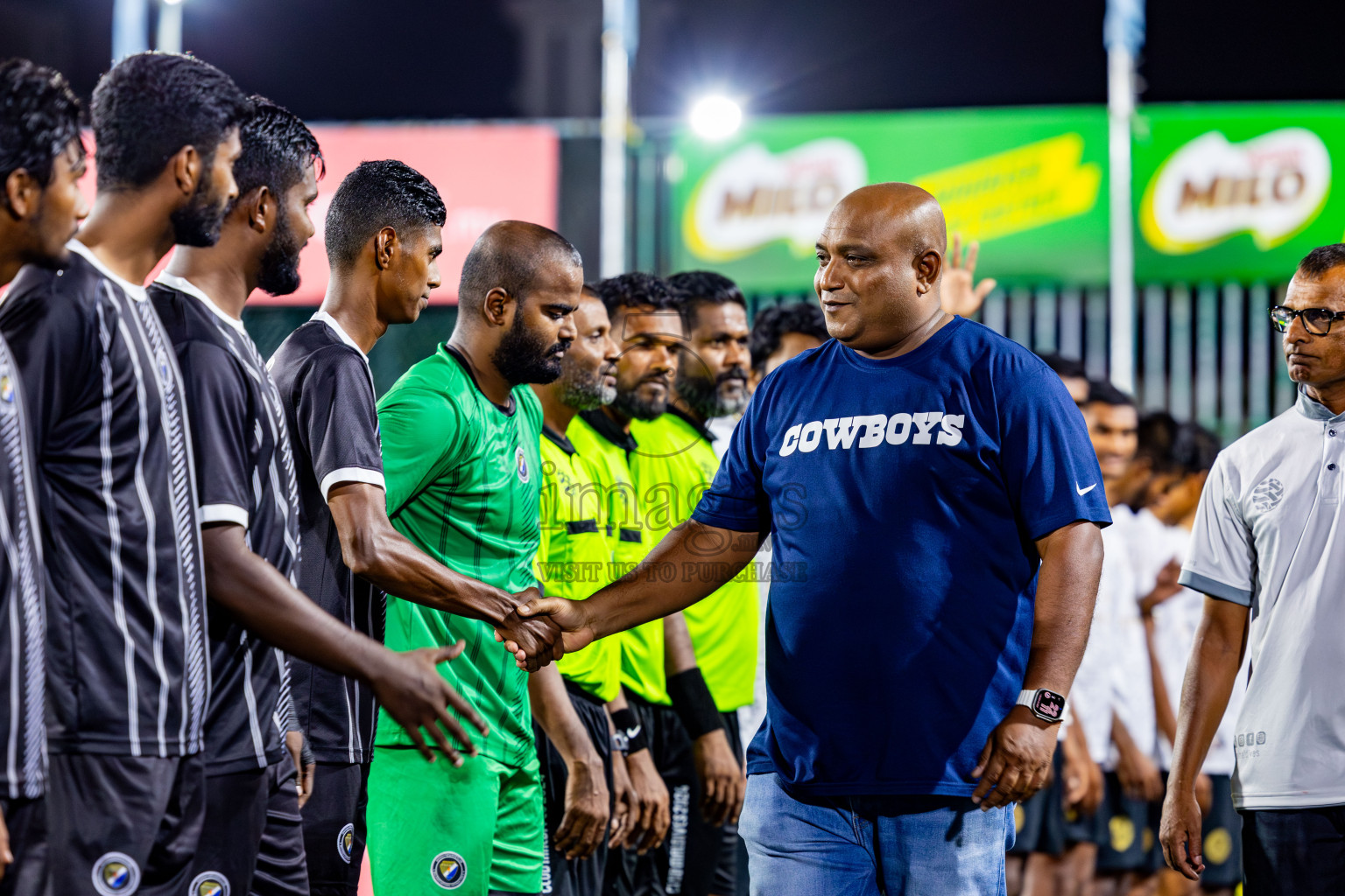 DSC vs Club Prison Club in Round of 16 of Club Maldives Cup 2024 held in Rehendi Futsal Ground, Hulhumale', Maldives on Tuesday, 8th October 2024. Photos: Nausham Waheed / images.mv