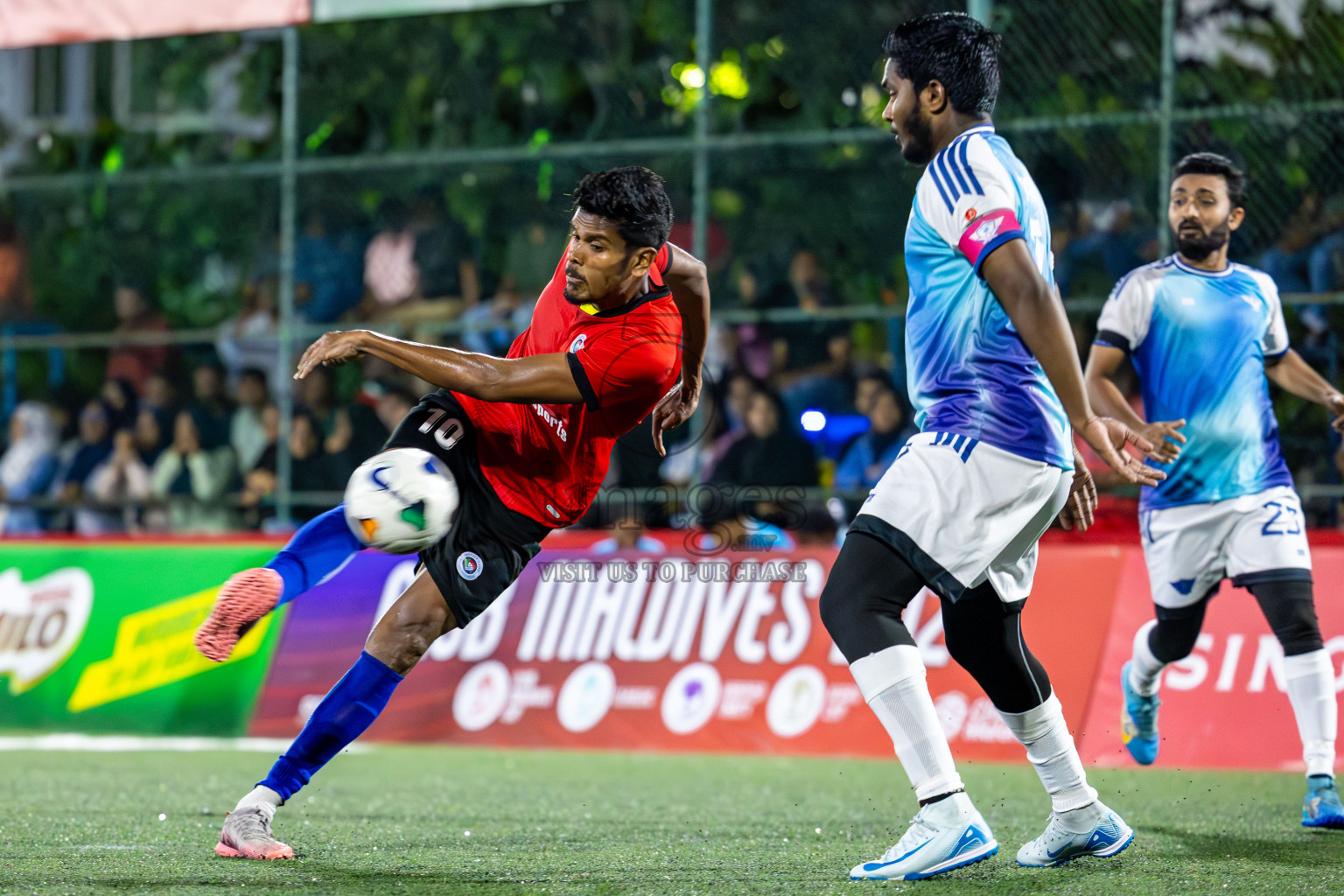 AVSEC vs POLICE in Club Maldives Cup 2024 held in Rehendi Futsal Ground, Hulhumale', Maldives on Tuesday, 24th September 2024. Photos: Shuu/ images.mv