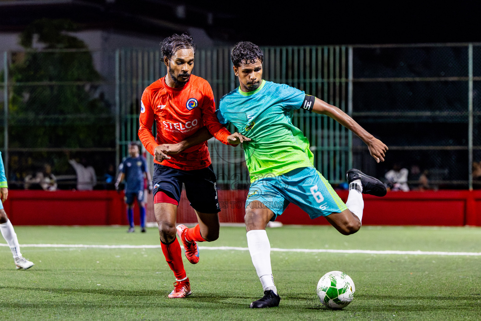 Stelco RC vs Wamco in Day 8 of Office League 2025 was held on Wednesday, 23rd April 2025 in Hulhumale', Maldives. Photos: Nausham Waheed  / images.mv