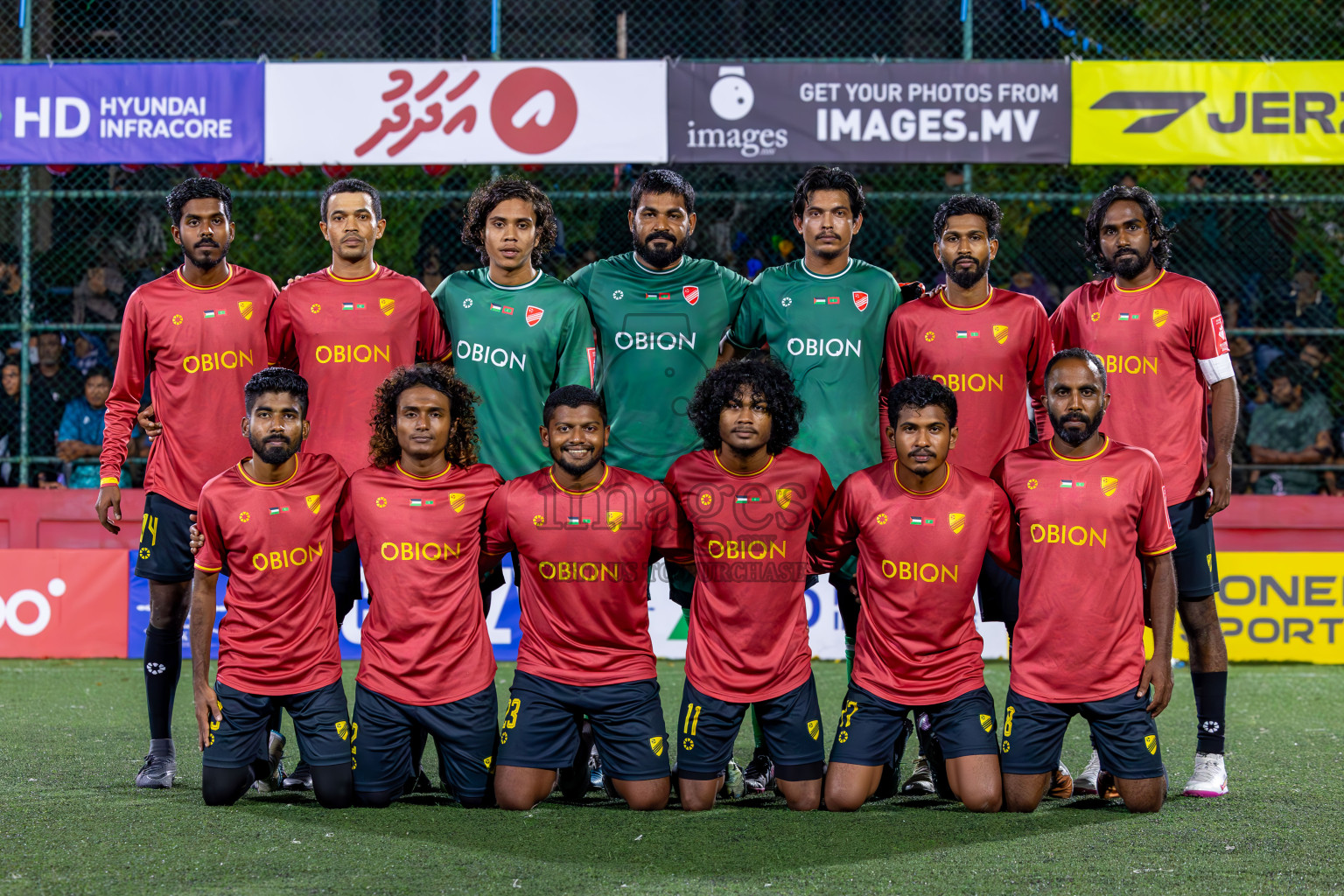 Dh Kudahuvadhoo vs F Bilehdhoo in Zone 5 Final on Day 38 of Golden Futsal Challenge 2024 which was held on Friday, 23rd February 2024, in Hulhumale', Maldives Photos: Ismail Thoriq / images.mv