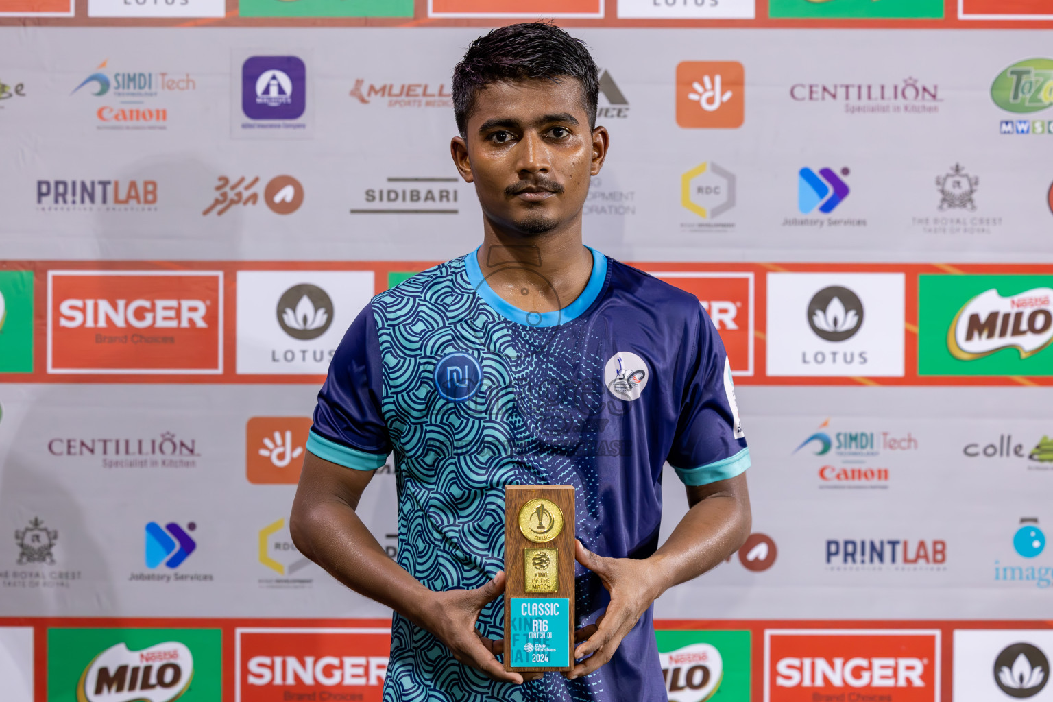 Dharumavantha vs Thauleemee Gulhun in Club Maldives Classic 2024 held in Rehendi Futsal Ground, Hulhumale', Maldives on Saturday, 14th September 2024. Photos: Ismail Thoriq / images.mv