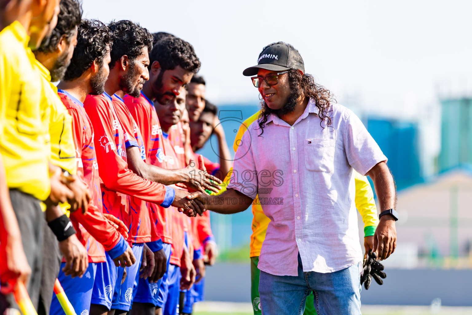 Chester Academy vs Baburu SC from Manadhoo Council Cup 2024 in N Manadhoo Maldives on Tuesday, 20th February 2023. Photos: Nausham Waheed / images.mv