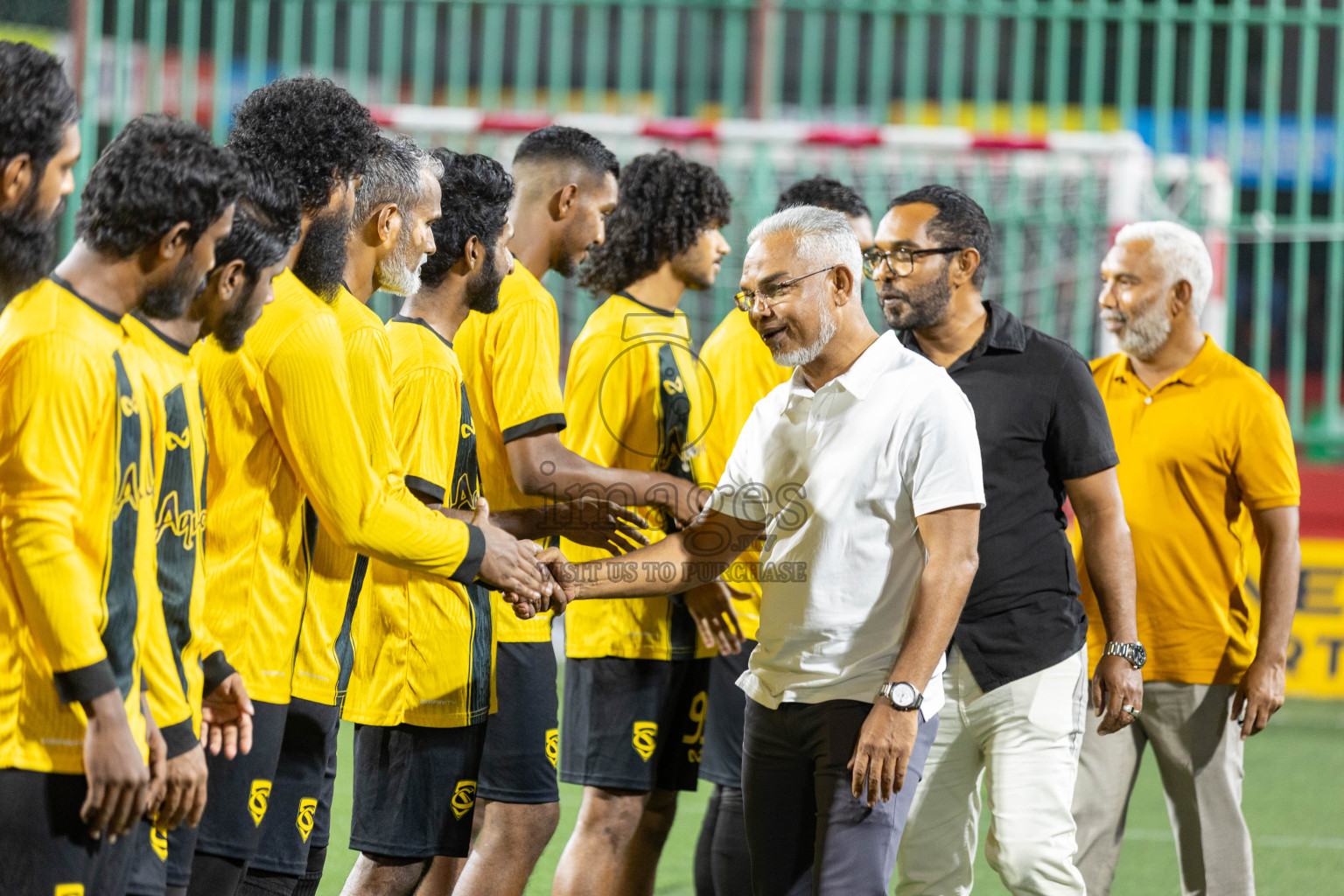 HA Dhidhdhoo vs HA Vashafaru in Day 5 of Golden Futsal Challenge 2025 on Thursday, 9th January 2025, in Hulhumale', Maldives 
Photos: Hassan Simah / images.mv