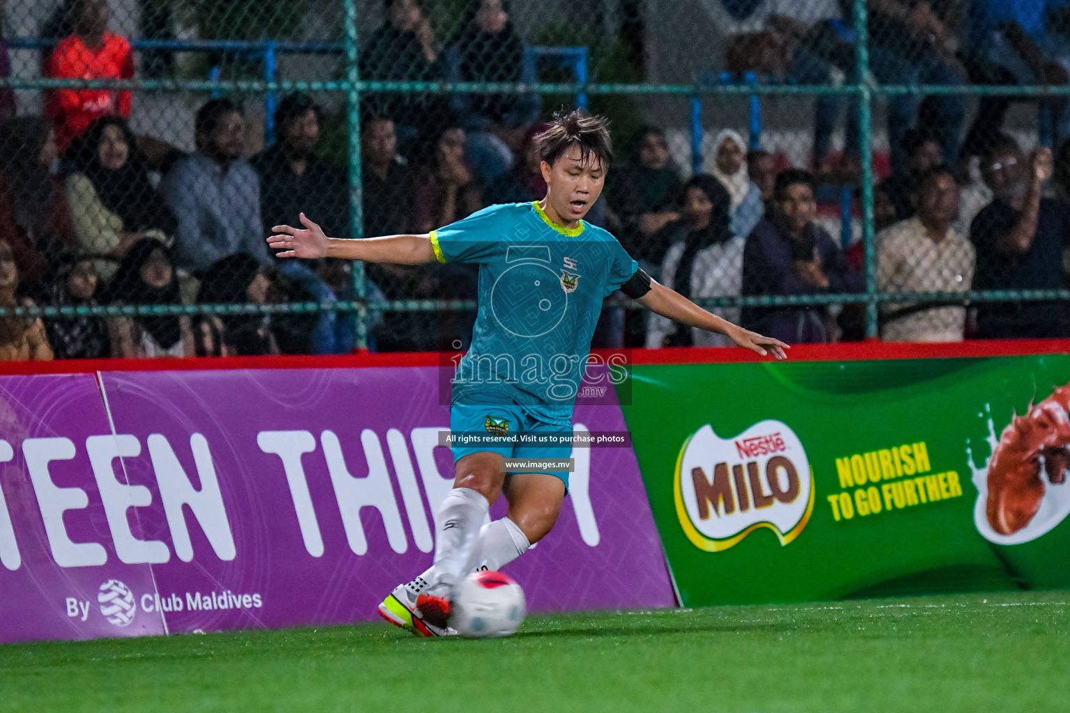 MPL vs WAMCO in Eighteen Thirty Women's Futsal Fiesta 2022 was held in Hulhumale', Maldives on Saturday, 8th October 2022. Photos: Nausham Waheed / images.mv