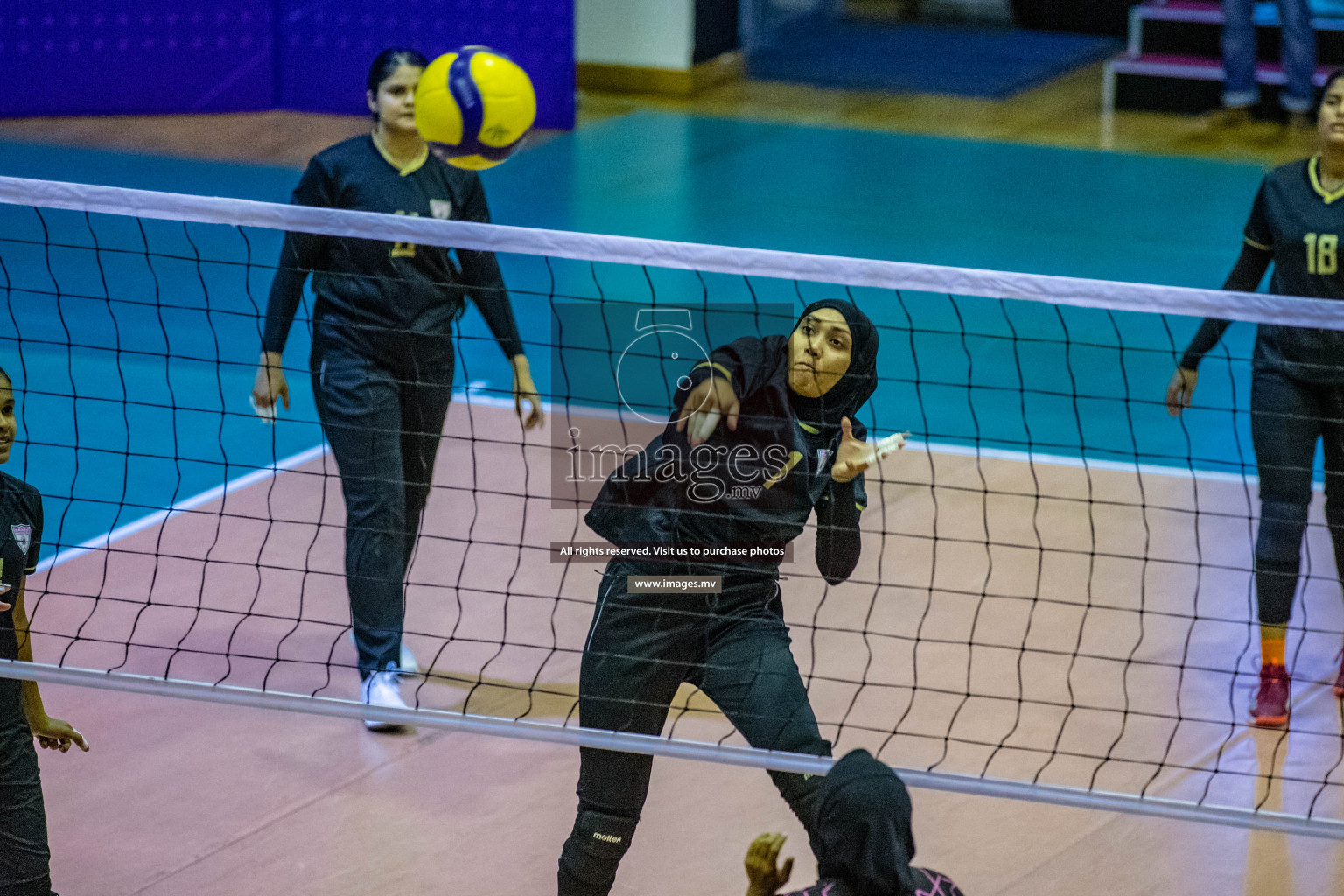 Volleyball Association Cup 2022-Women's Division-Match Day 6 was held in Male', Maldives on 28th May 2022 at Social Center Indoor Hall Photos By: Nausham Waheed /images.mv