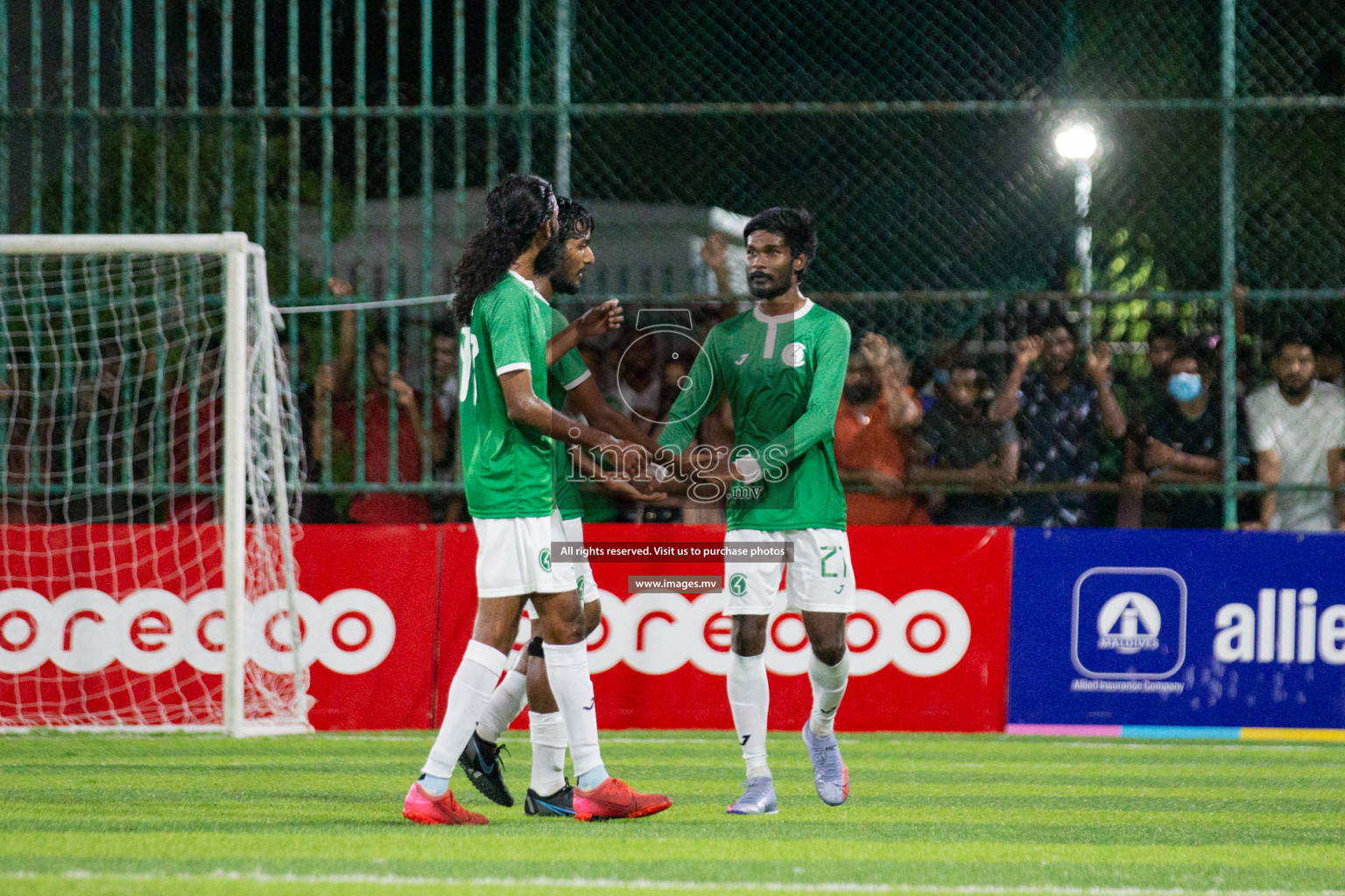 Club Maldives 2021 Round of 16 (Day 1) held at Hulhumale;, on 8th December 2021 Photos: Nasam & Simah / images.mv