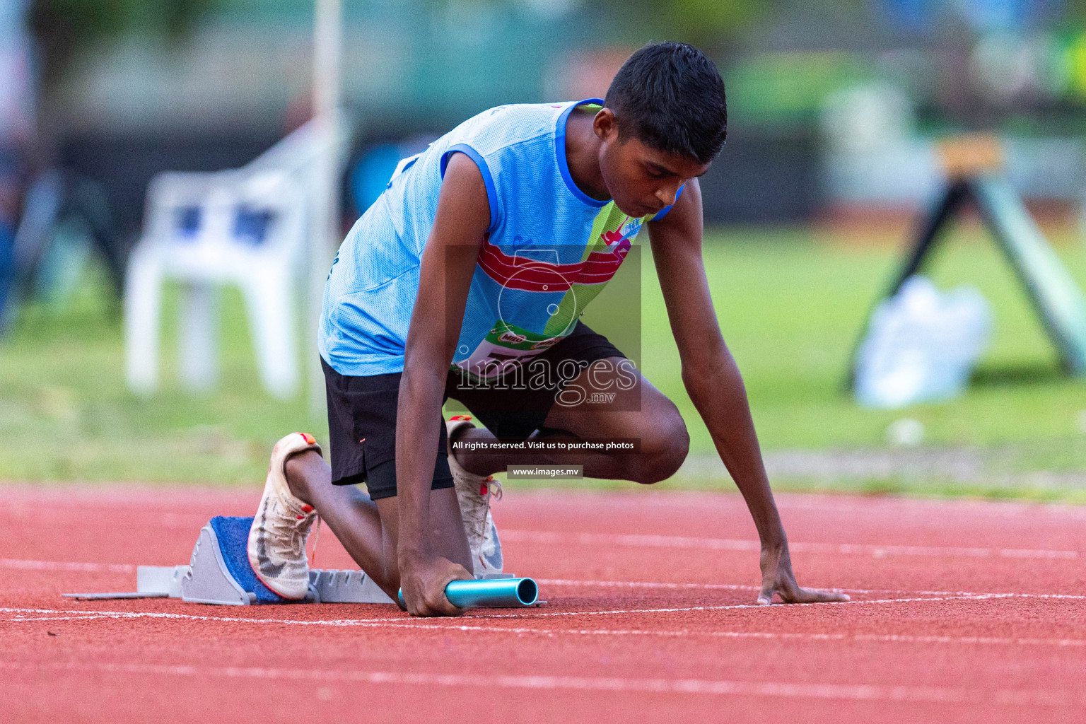 Day 2 of National Athletics Championship 2023 was held in Ekuveni Track at Male', Maldives on Friday, 24th November 2023. Photos: Nausham Waheed / images.mv