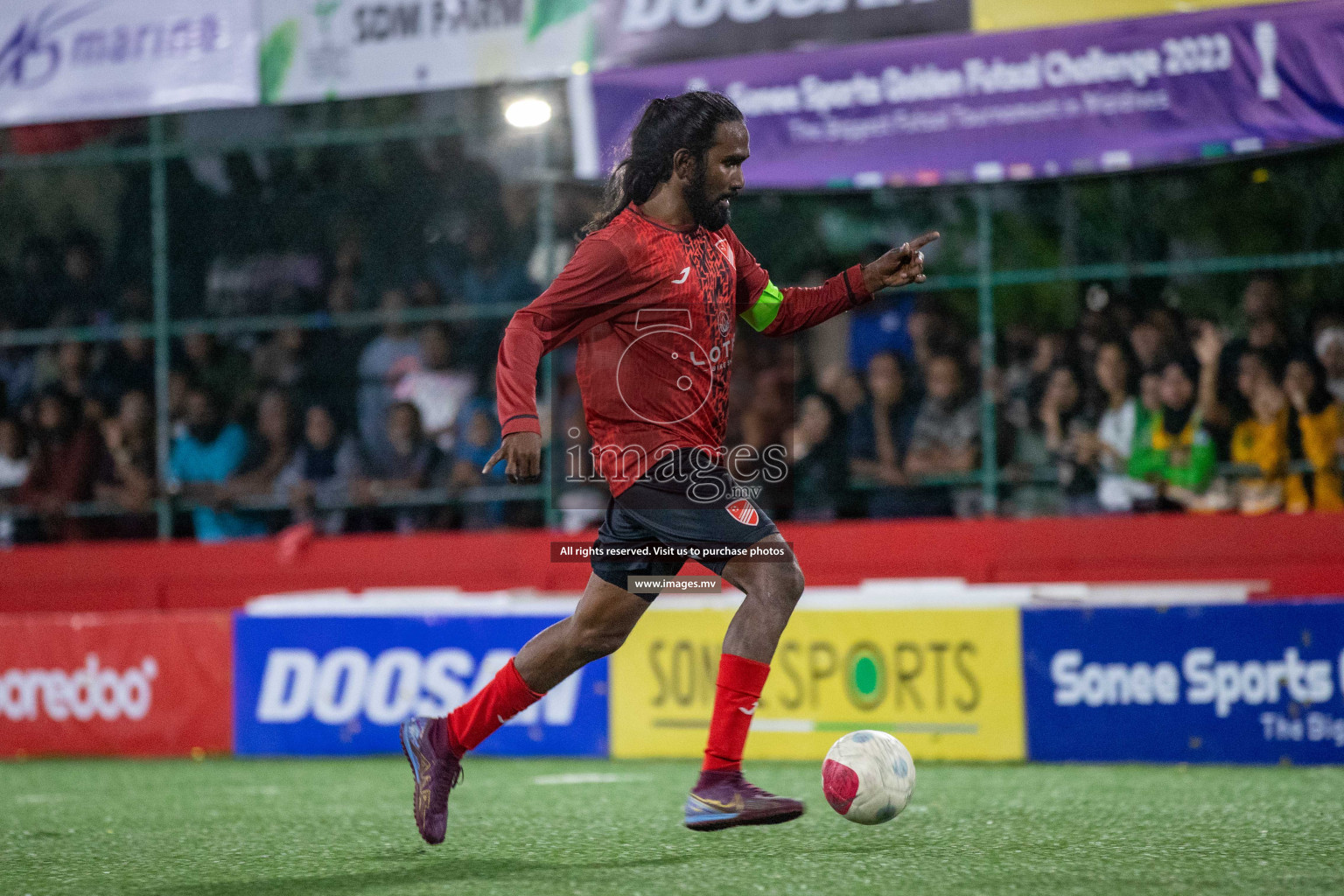 Semi Final matches of Golden Futsal Challenge 2023 was held on 14th March 2023, in Hulhumale', Maldives Photos: Nausham Waheed/ images.mv