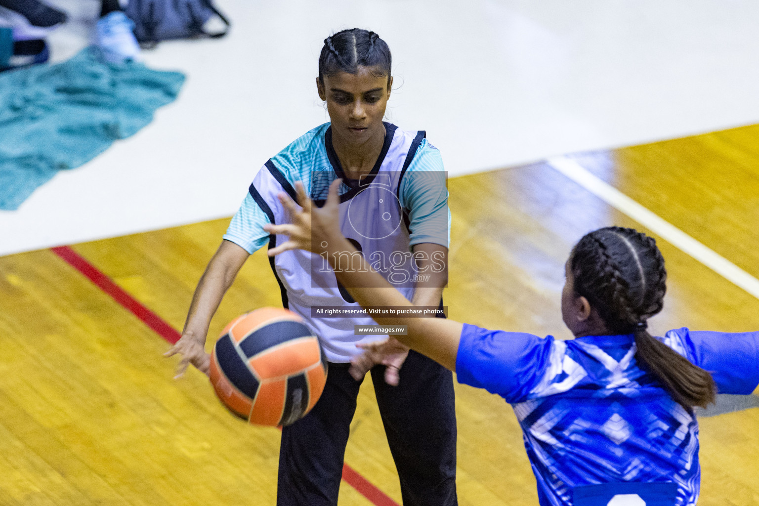 24th Interschool Netball Tournament 2023 was held in Social Center, Male', Maldives on 27th October 2023. Photos: Nausham Waheed / images.mv