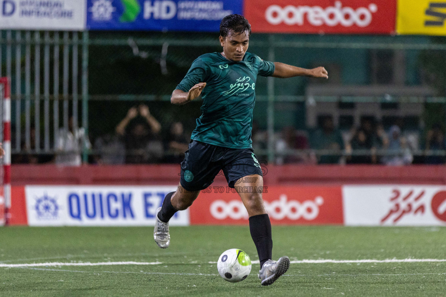 L Maabaidhoo  vs L Dhanbidhoo in Day 3 of Golden Futsal Challenge 2024 was held on Wednesday, 17th January 2024, in Hulhumale', Maldives Photos: Nausham Waheed / images.mv