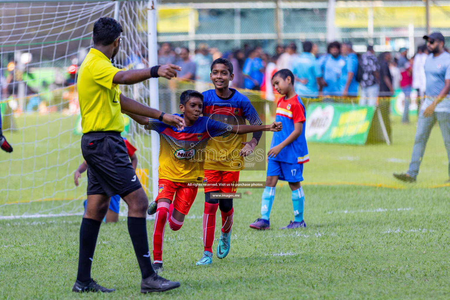 Day 1 of MILO Academy Championship 2023 (U12) was held in Henveiru Football Grounds, Male', Maldives, on Friday, 18th August 2023. 
Photos: Ismail Thoriq / images.mv