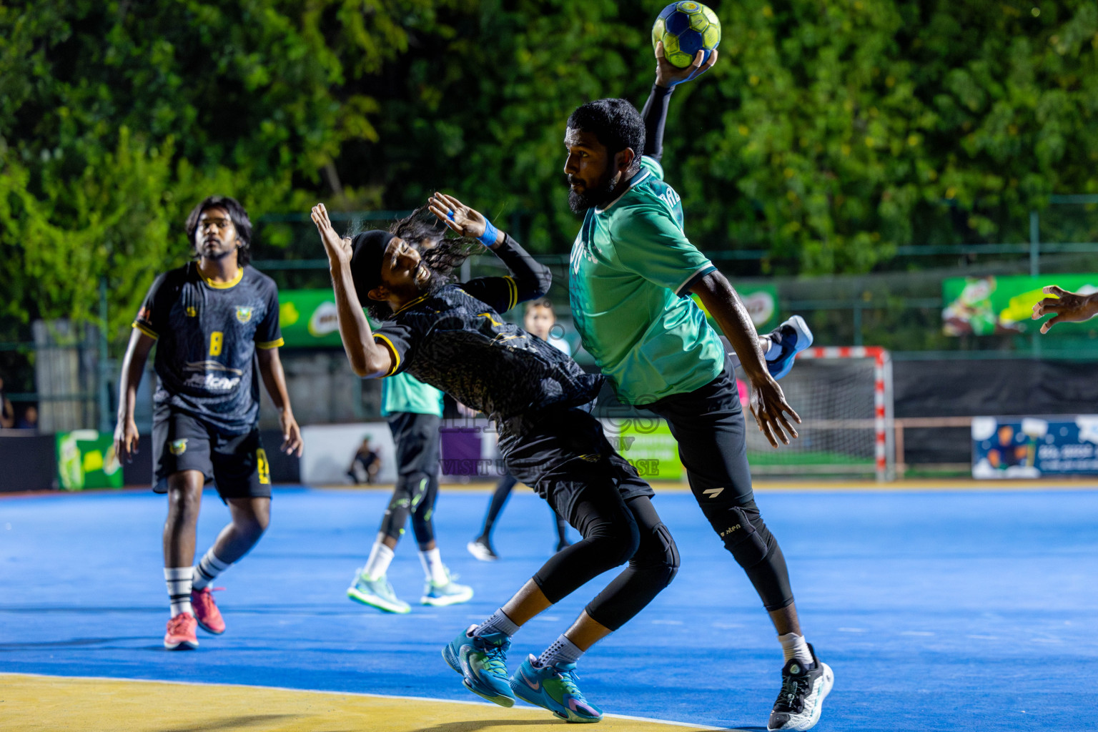 1st Division Final of 8th Inter-Office/Company Handball Tournament 2024, held in Handball ground, Male', Maldives on Tuesday, 11th September 2024 Photos: Nausham Waheed/ Images.mv