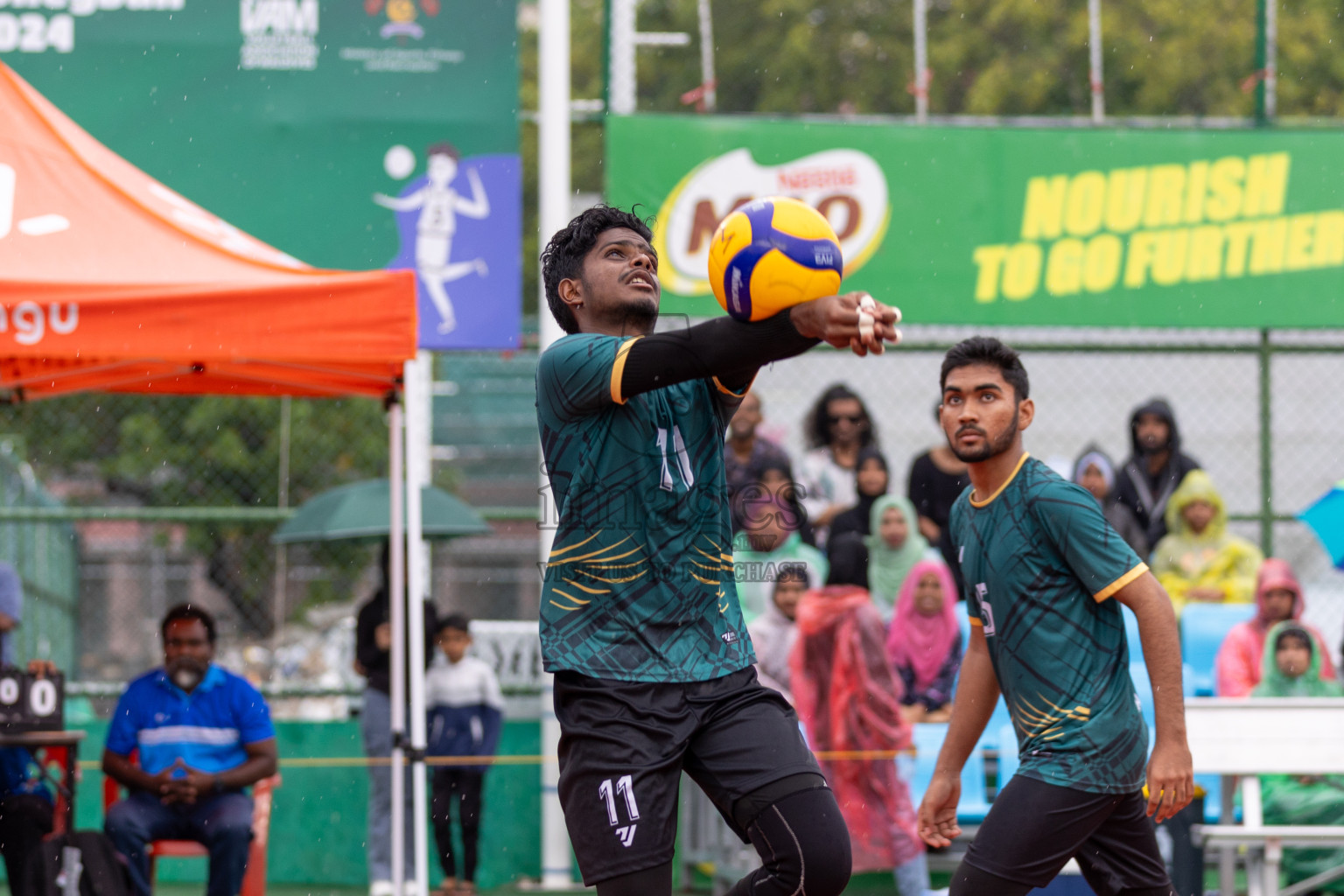 Day 9 of Interschool Volleyball Tournament 2024 was held in Ekuveni Volleyball Court at Male', Maldives on Saturday, 30th November 2024. Photos: Mohamed Mahfooz Moosa / images.mv