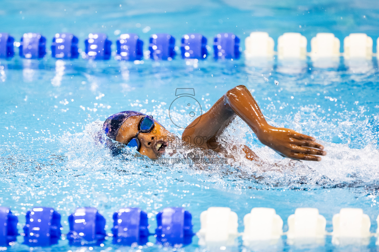 Day 4 of BML 21st Interschool Swimming Competition 2025 was held in Hulhumale' Swimming Pool, Hulhumale', Maldives on Tuesday, 14th October 2025. Photos: Mohamed Mahfooz Moosa / images.mv