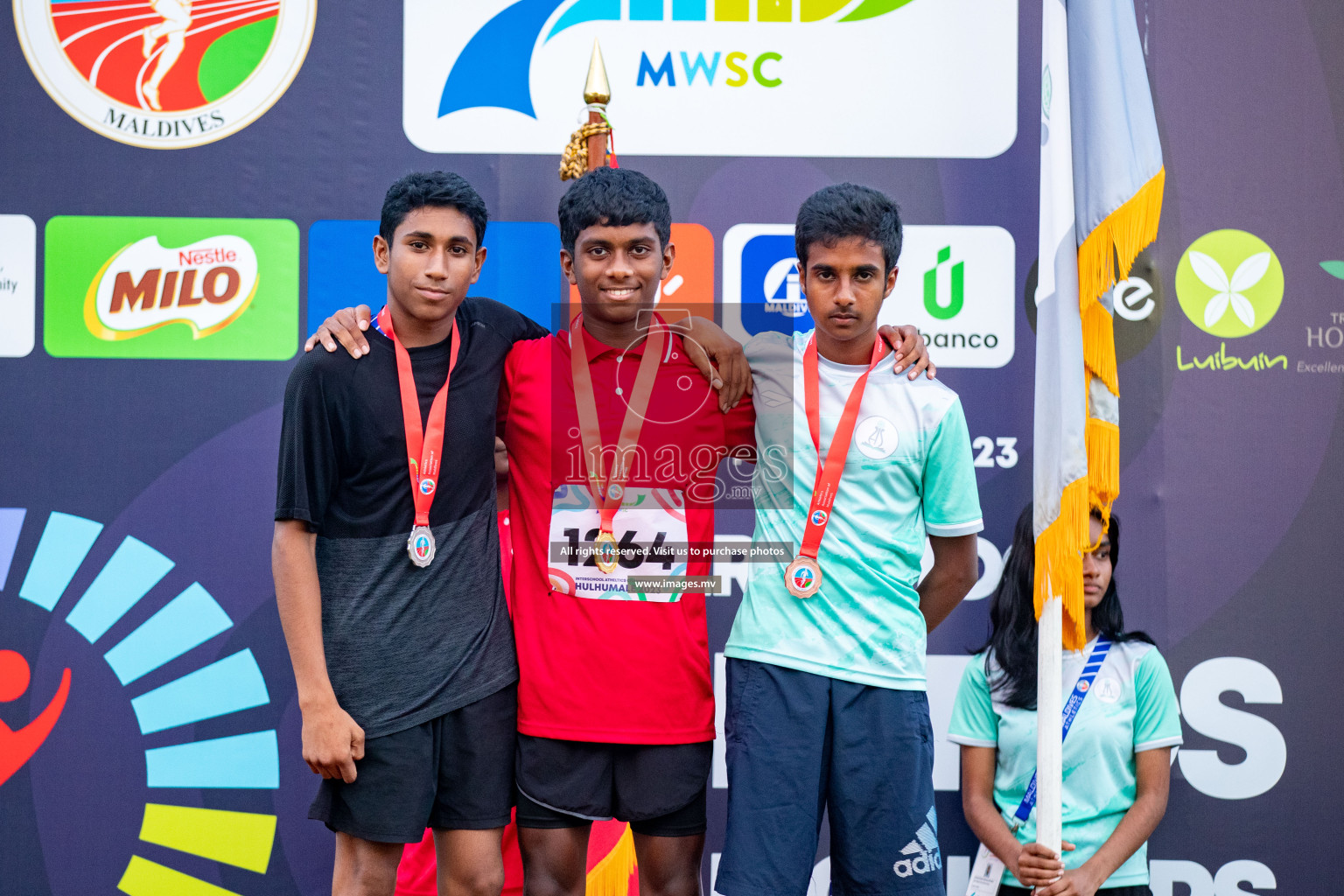 Day four of Inter School Athletics Championship 2023 was held at Hulhumale' Running Track at Hulhumale', Maldives on Wednesday, 17th May 2023. Photos: Shuu and Nausham Waheed / images.mv