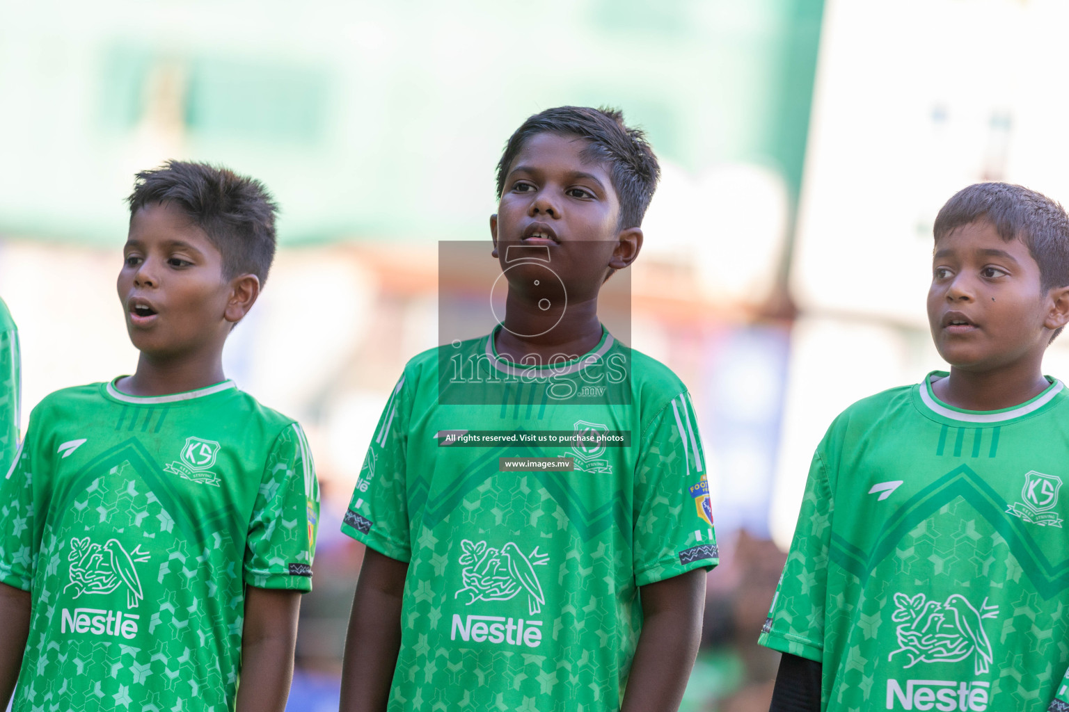 Day 4 of Nestle Kids Football Fiesta, held in Henveyru Football Stadium, Male', Maldives on Saturday, 14th October 2023
Photos: Ismail Thoriq / images.mv