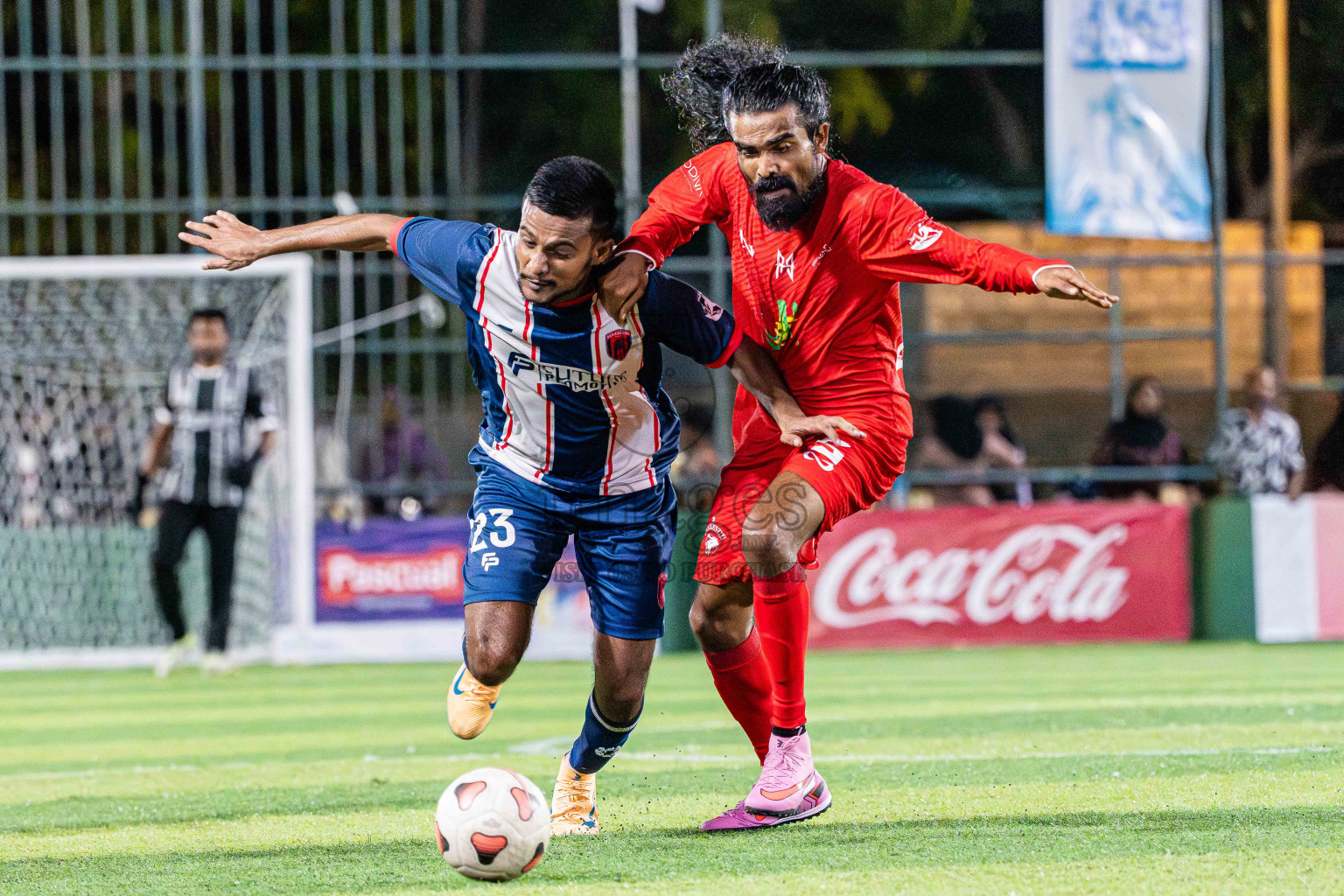 Kanmathi FC VS Maahinne United in Day 4 - Fonadhoo Youth Futsal Challenge 2025 held in Fonadhoo Futsal Stadium, L. Fonadhoo, Maldives on Wednesday, 29th October 2025 Photos: Arif Rasheed / images.mv