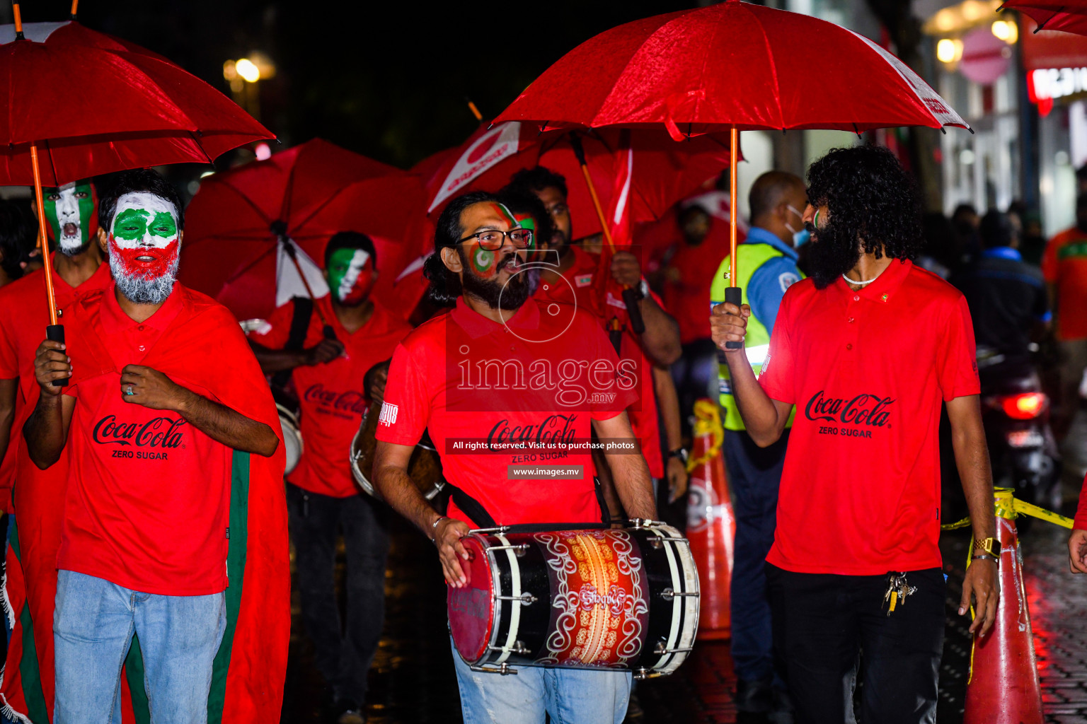 Maldives vs Nepal in SAFF Championship 2021 held on 1st October 2021 in Galolhu National Stadium, Male', Maldives