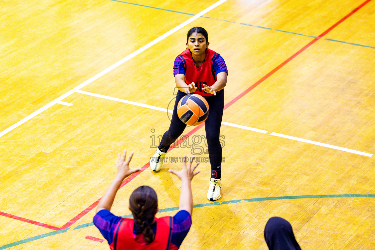 MV Netters vs Club Matrix in Day 4 of 21st National Netball Tournament was held in Social Canter at Male', Maldives on Sunday, 19th May 2024. Photos: Nausham Waheed / images.mv