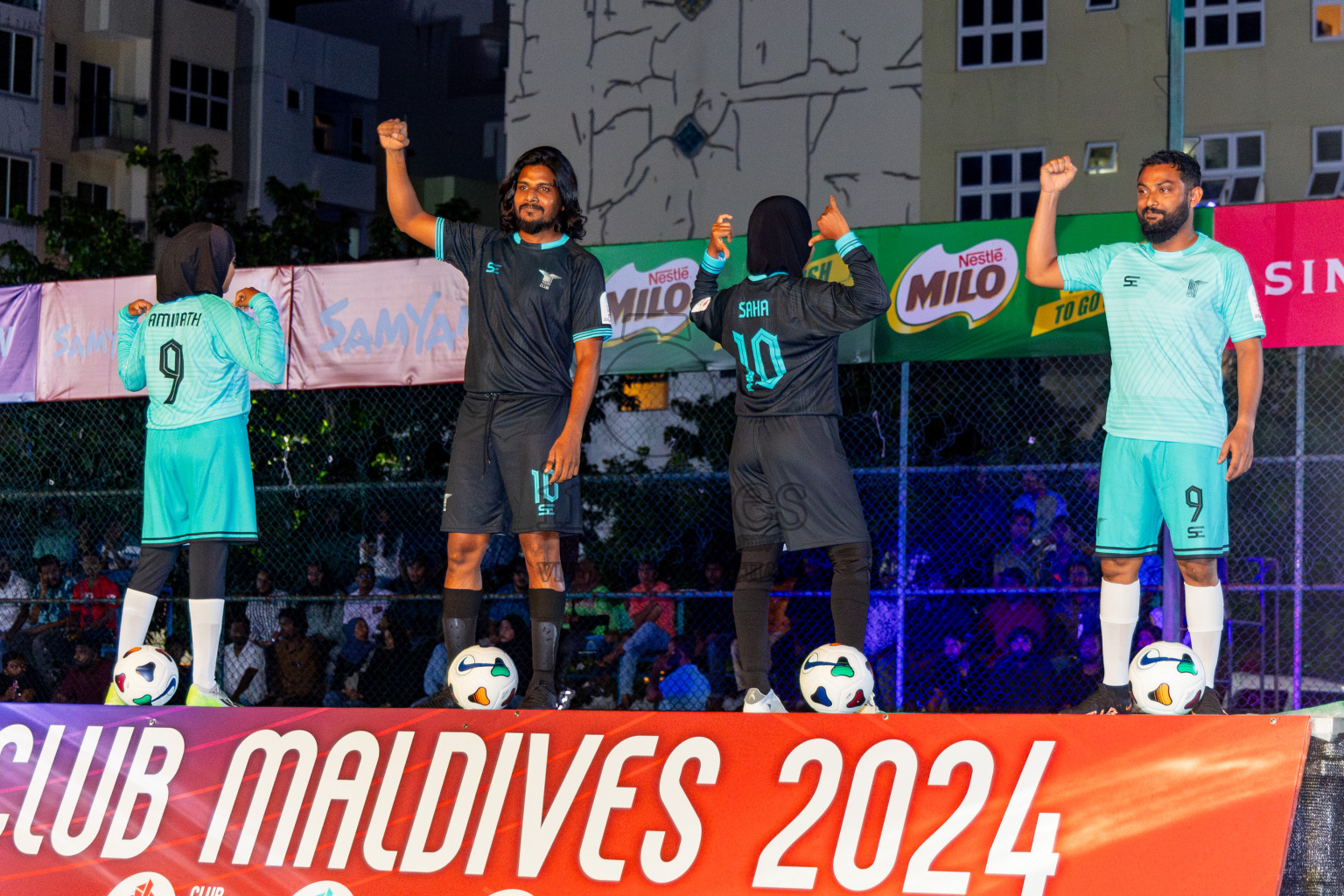 Opening Ceremony of Club Maldives Tournament's 2024 held in Rehendi Futsal Ground, Hulhumale', Maldives on Sunday, 1st September 2024. Photos: Nausham Waheed / images.mv